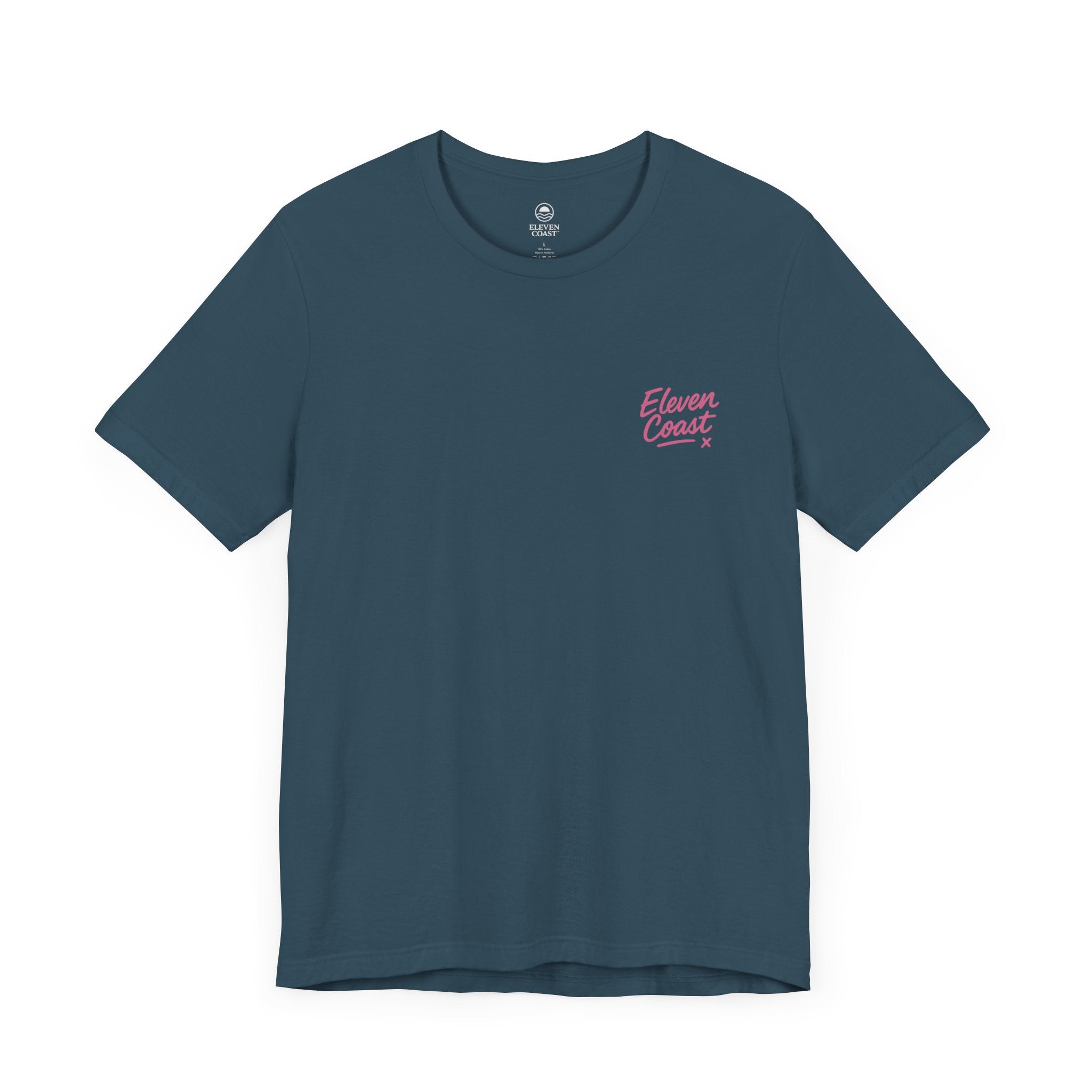 Men's Pop Pink Farniente Badge T-Shirt