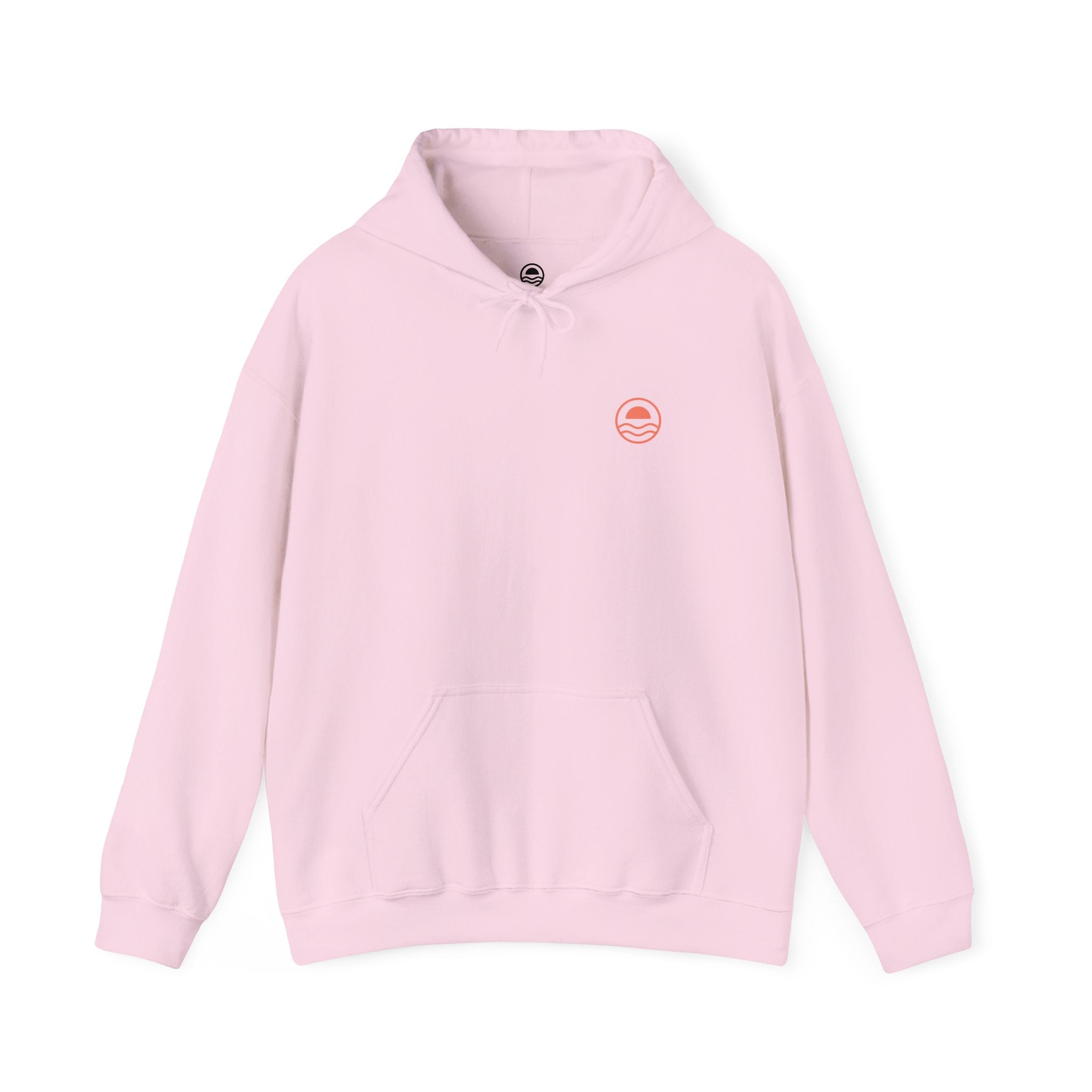 Men's Floral Orange Hoodie Warmth Comfort