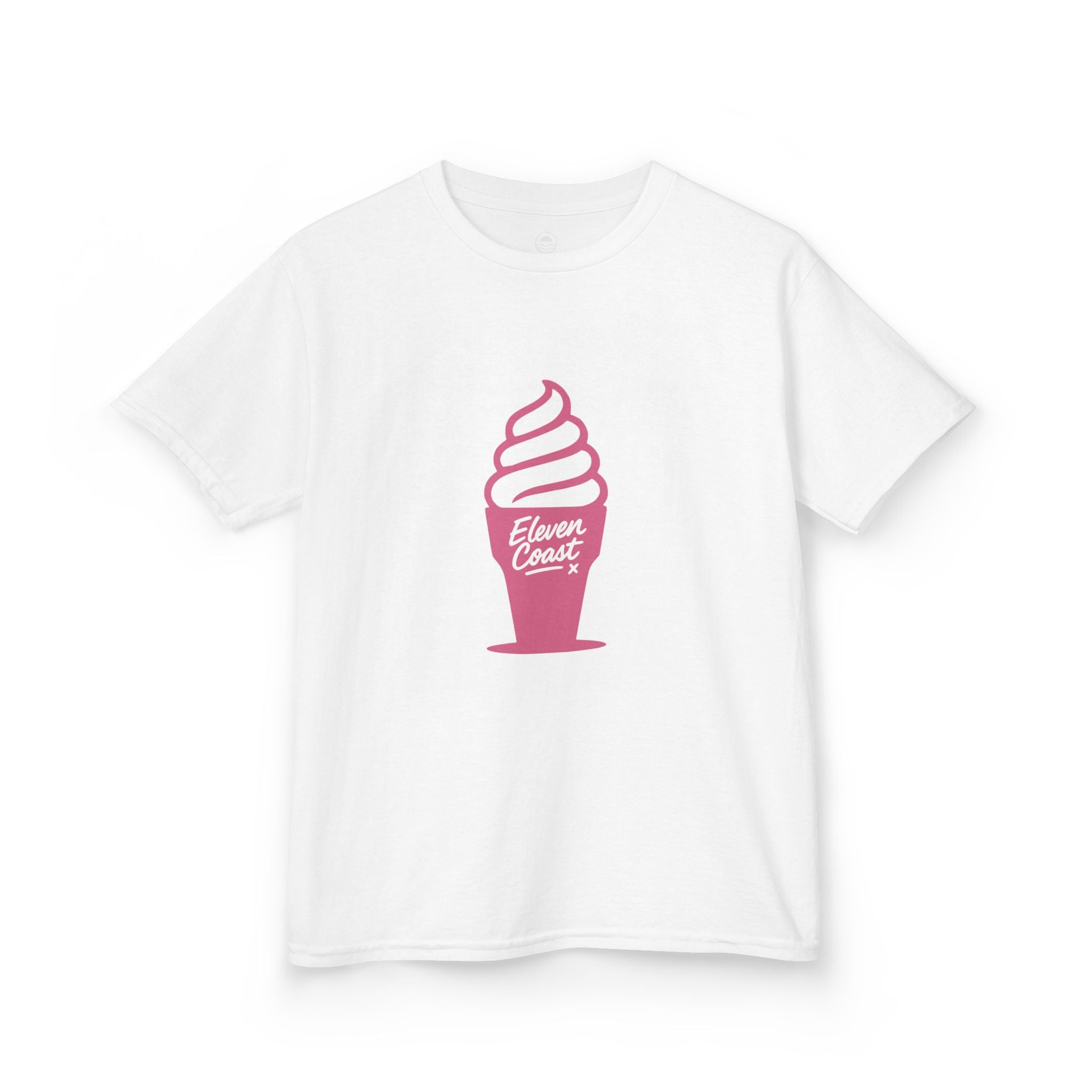 Kids Ice Cream Tee Pop Pink
