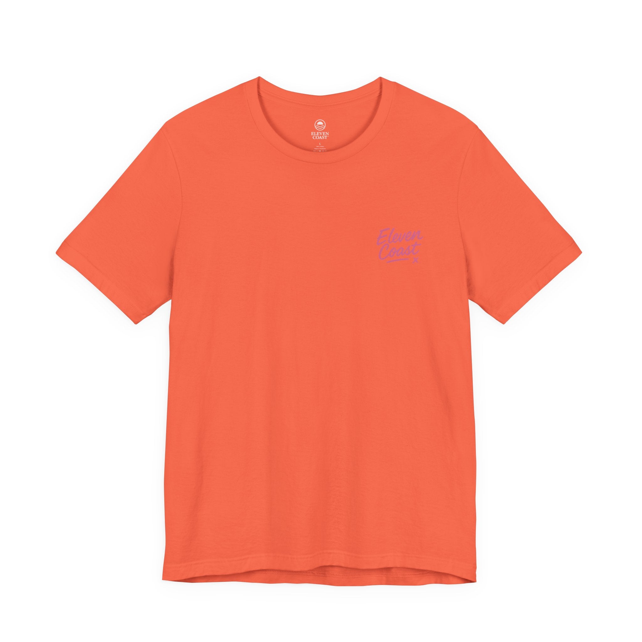 Men's Stilt Hut T-Shirt Pink Badge