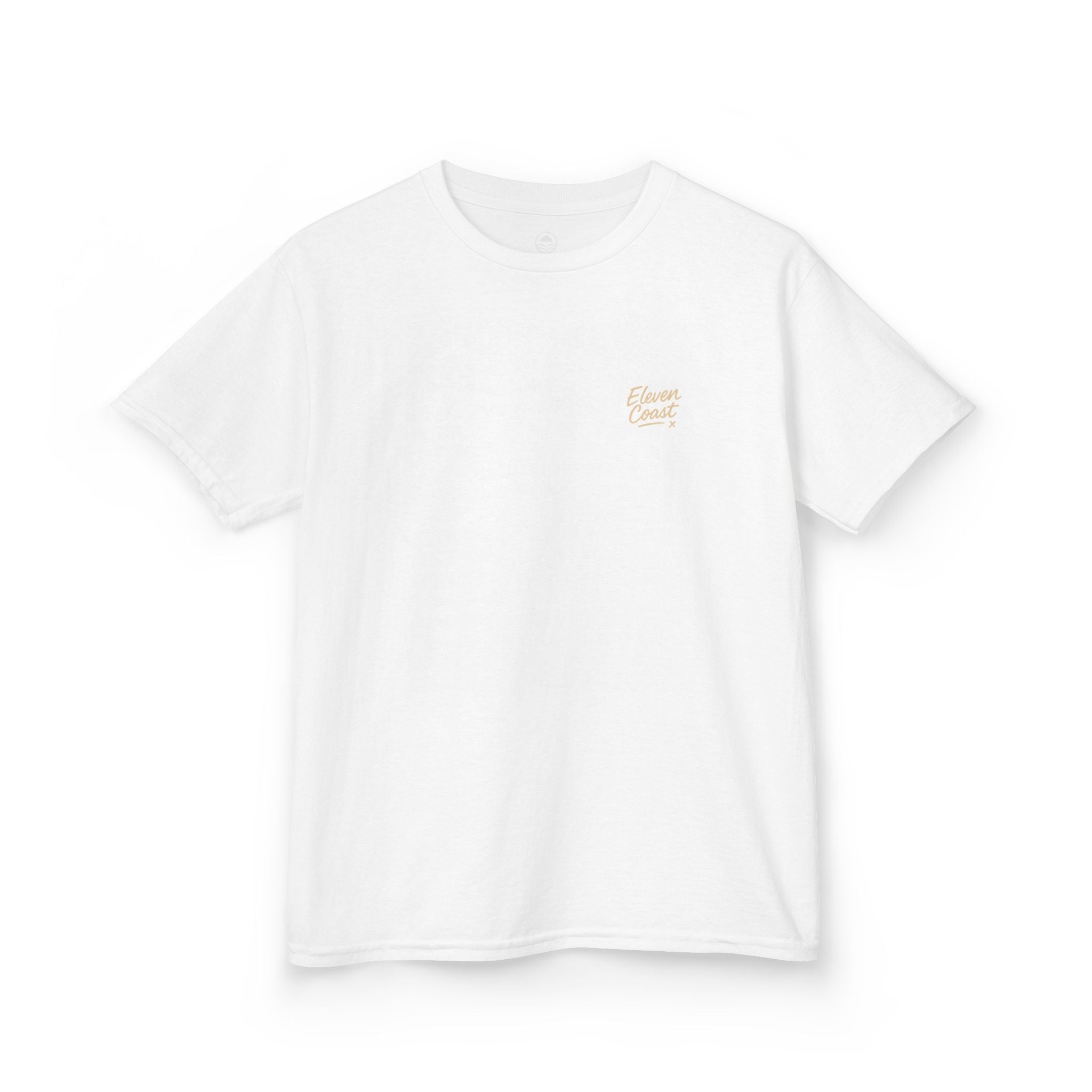 Kids Geometric Logo Tee Sand Beige