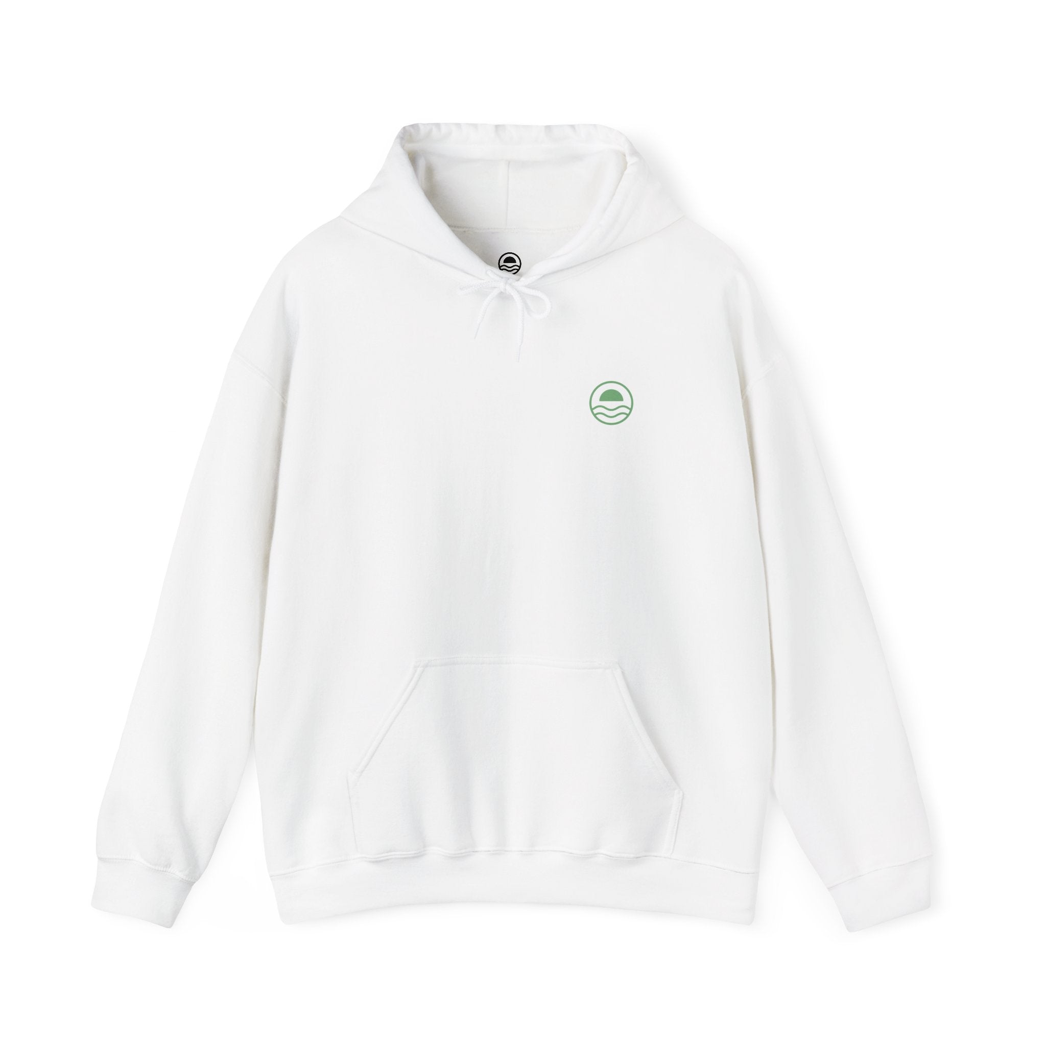 Hoodies For Women Trending Floral Dawn Breeze Green #en:color_white,fr:couleur_blanc