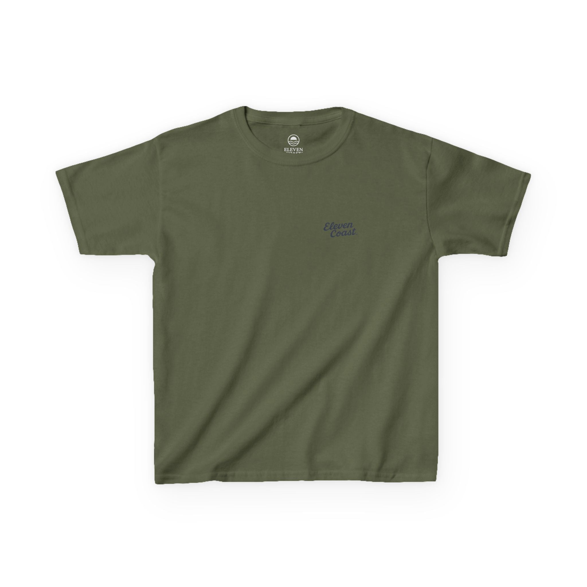 Kids Ice Cream Tee Navy Silhouette