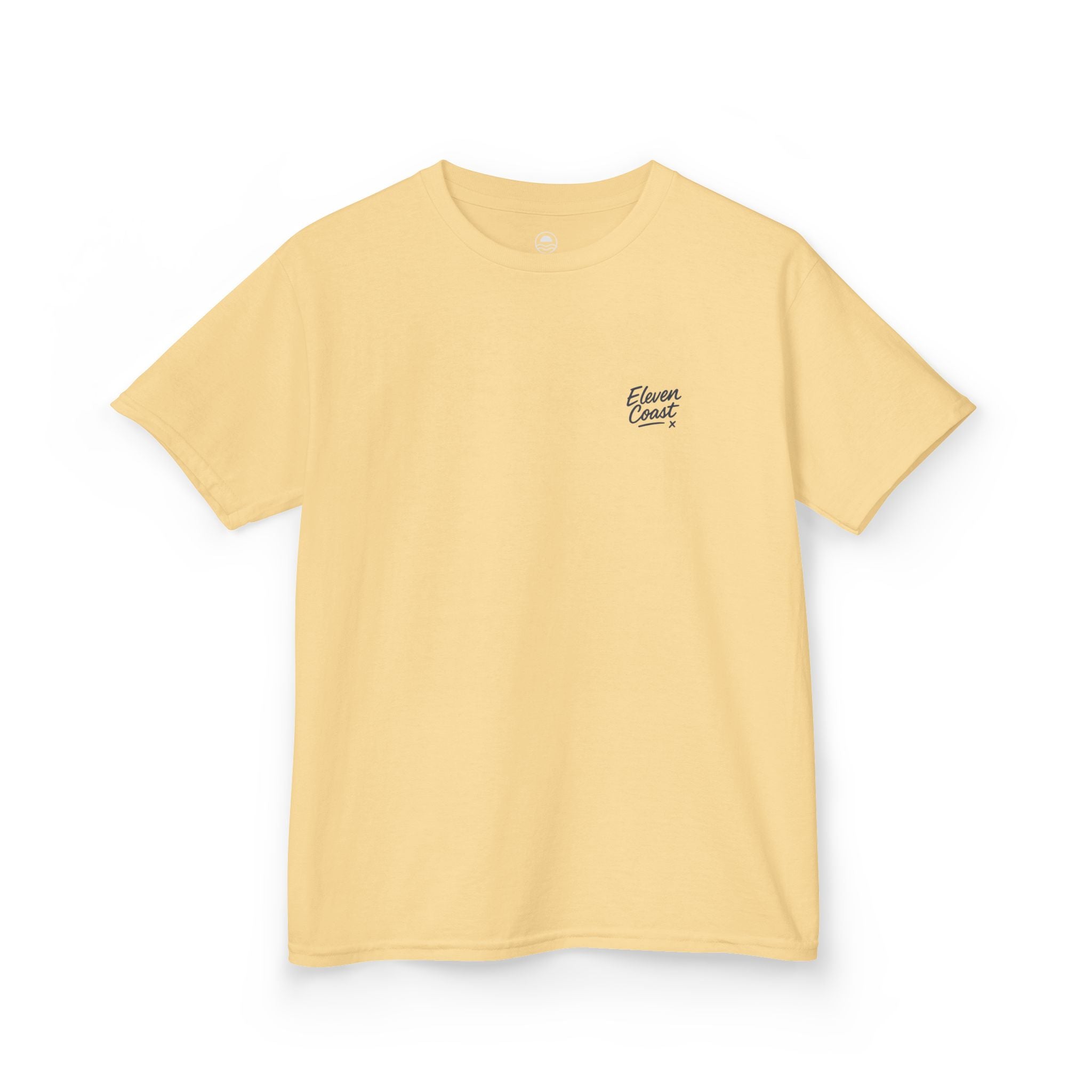 Kids Palm Tree Badge Tee Navy