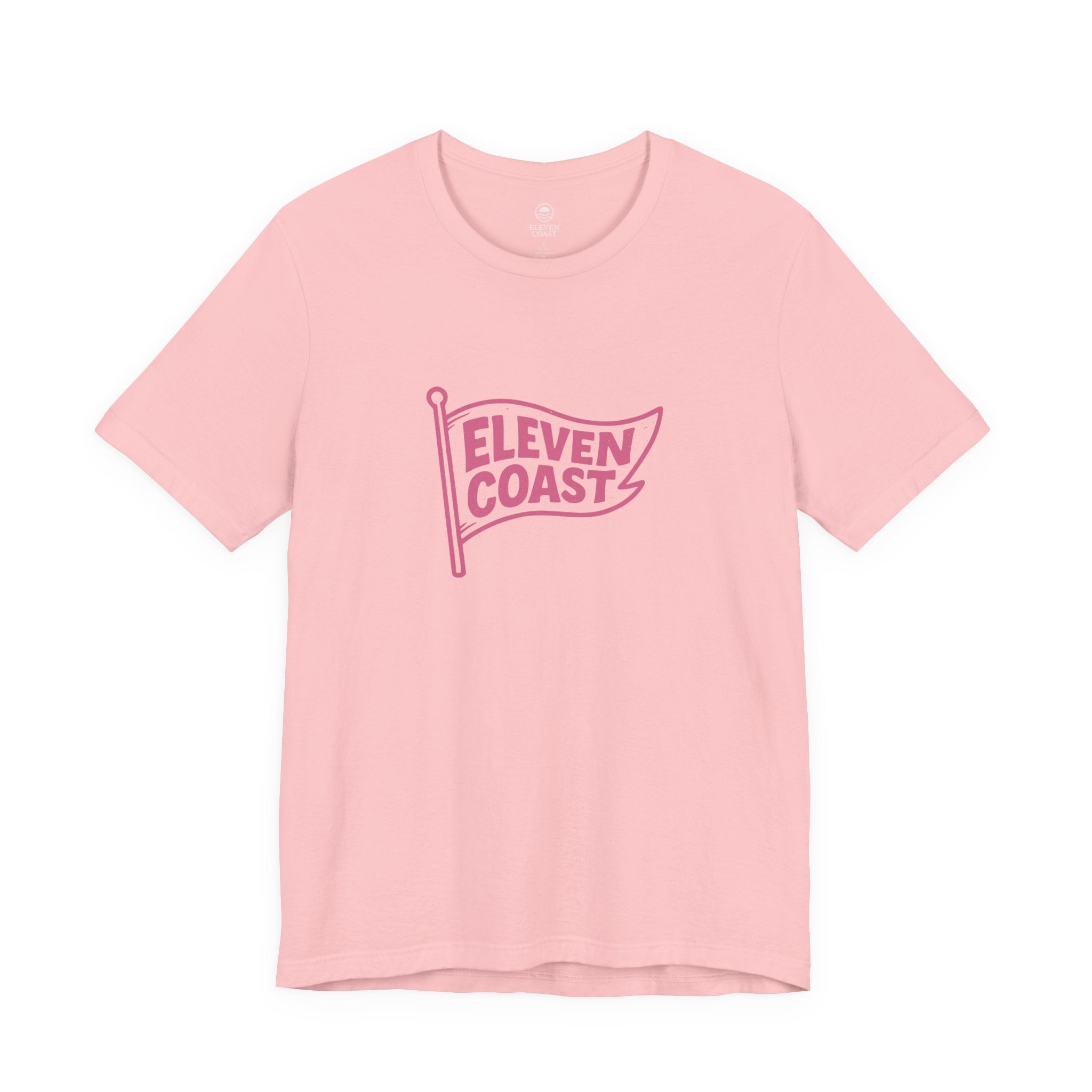 Men's Vintage Flag T-Shirt Pop Pink