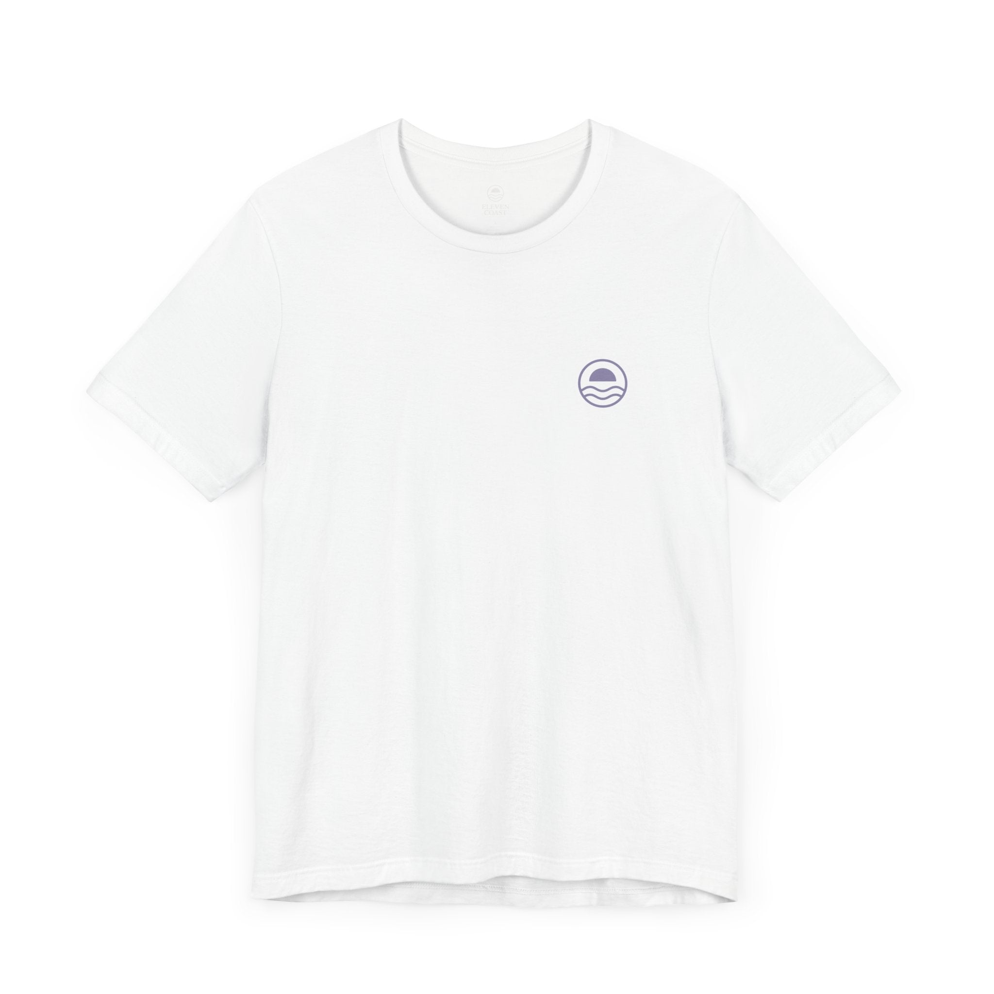 T Shirt For Men Casual Hibiscus Floral Lavender