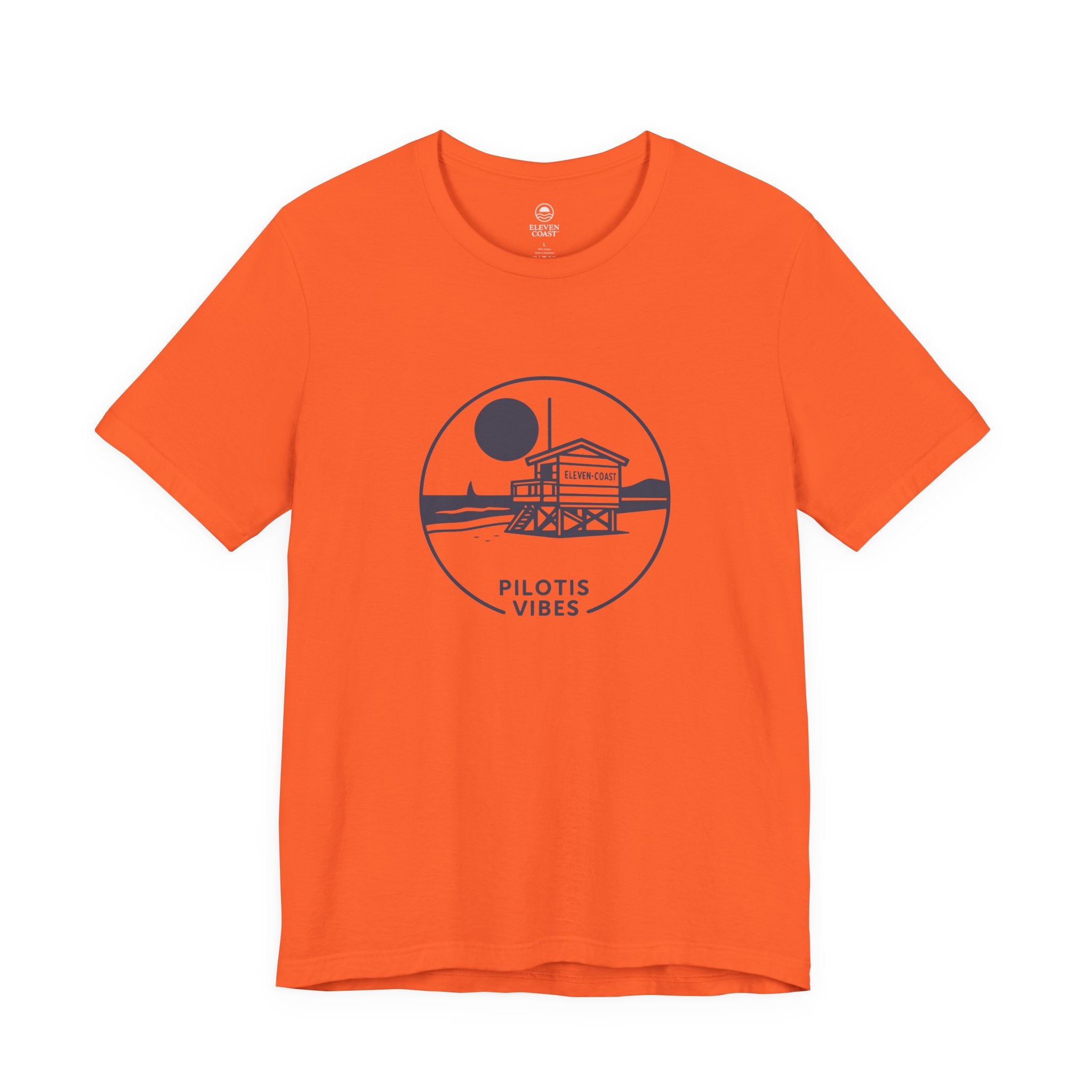 Navy Lifeguard Hut T-Shirt Men Pilotis Vibes