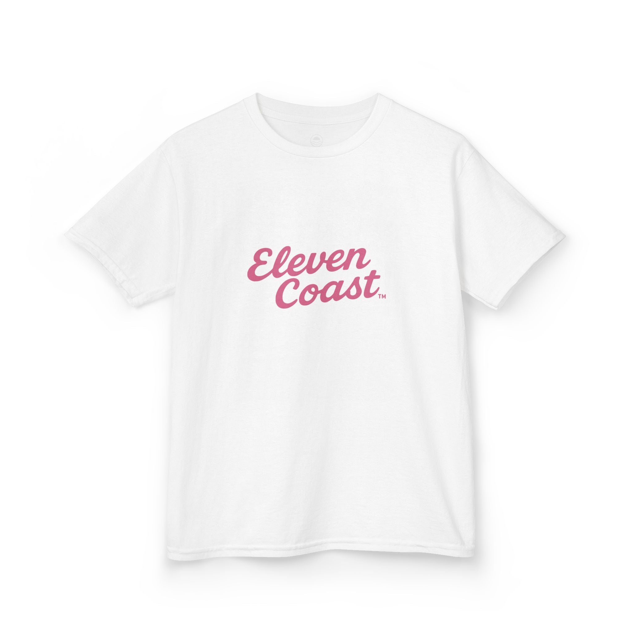 Kids Pink Script Shirt Signature Tee