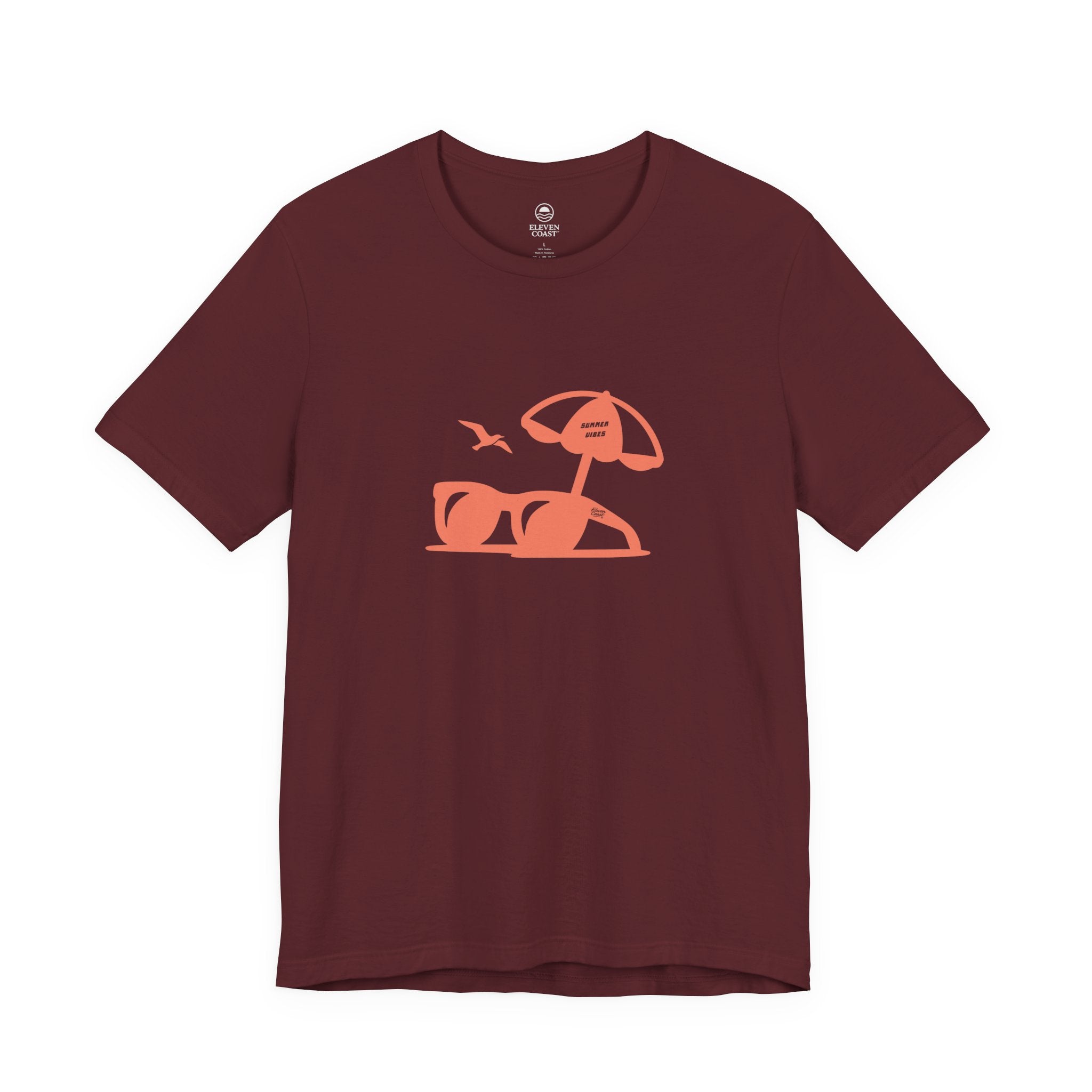 Summer Vibes T-Shirt For Women Orange