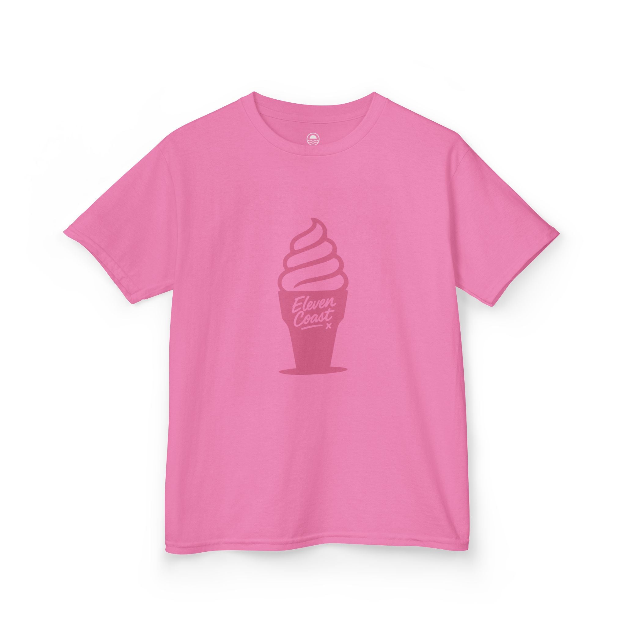 Kids Ice Cream Tee Pop Pink