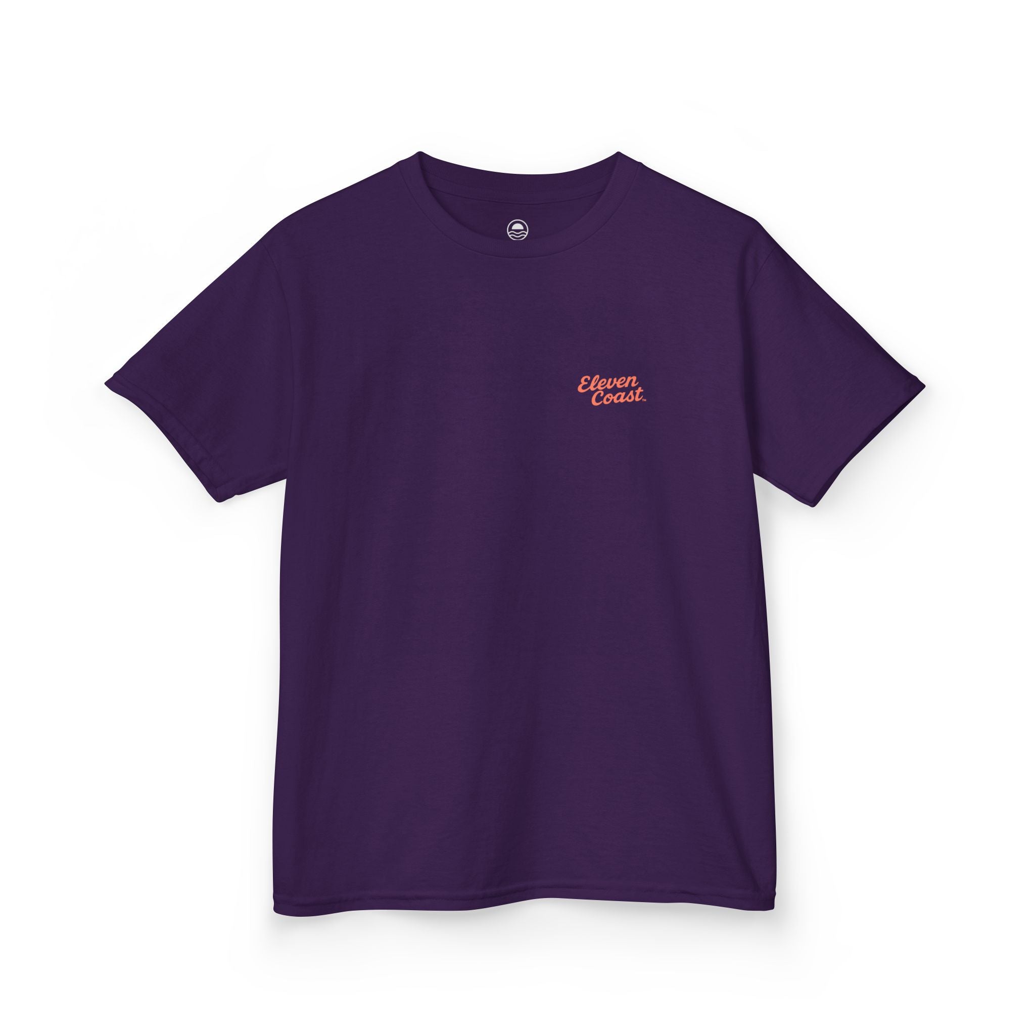 Kids Orange Surfboard Tee Top