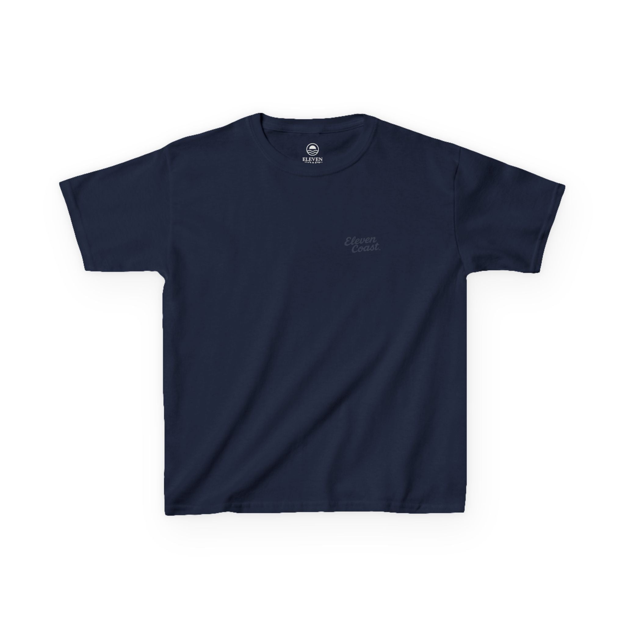 Kids Ice Cream Tee Navy Silhouette