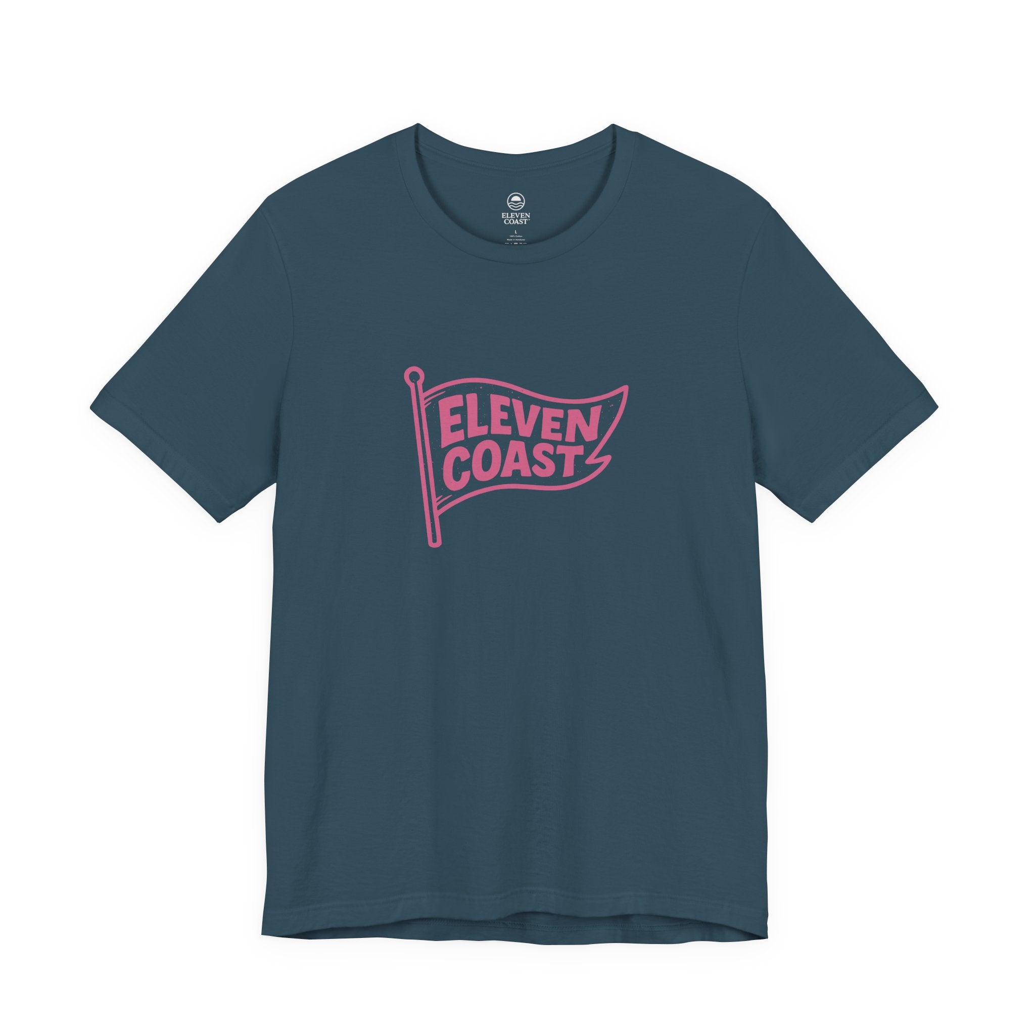 Men's Vintage Flag T-Shirt Pop Pink