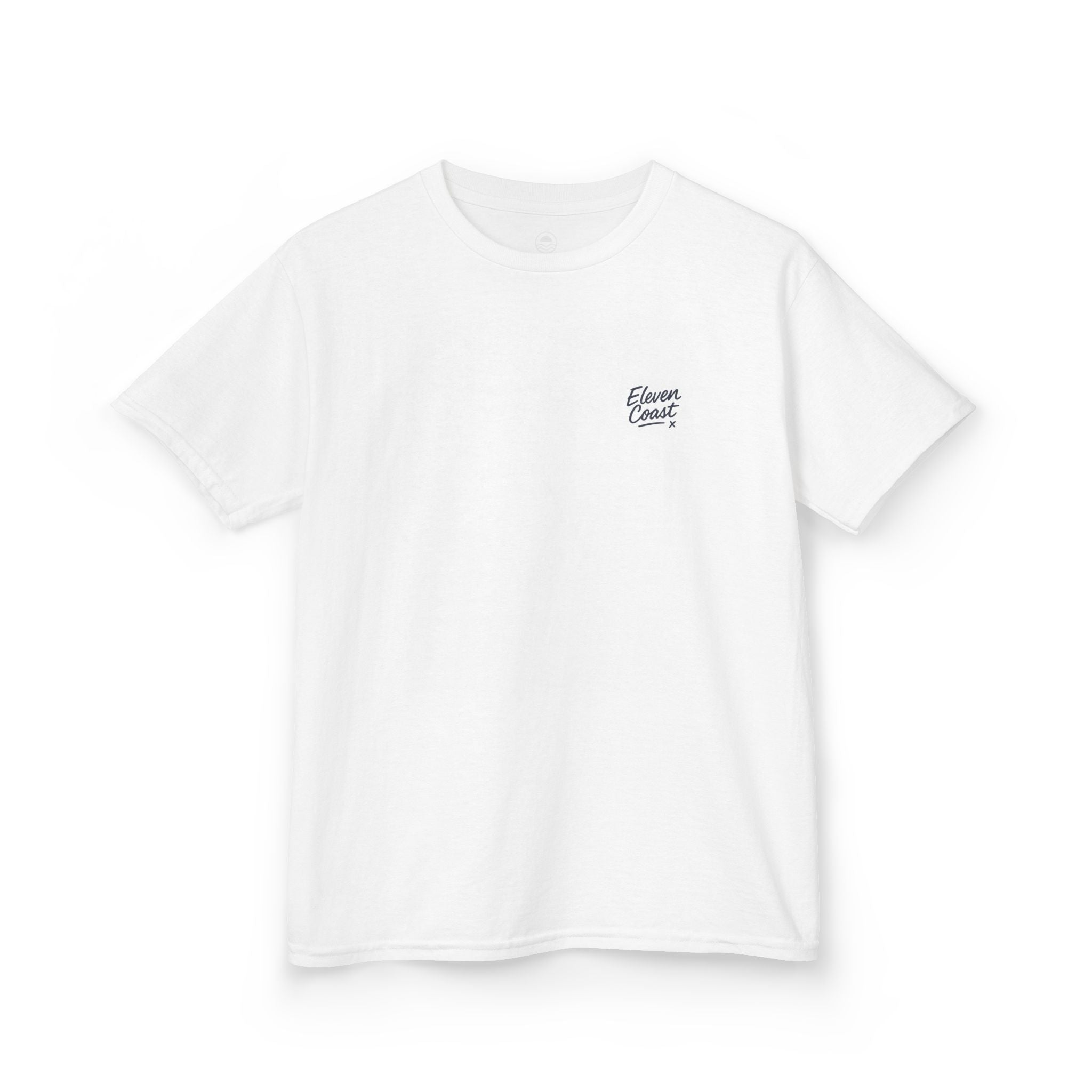 Kids Palm Tree Badge Tee Navy