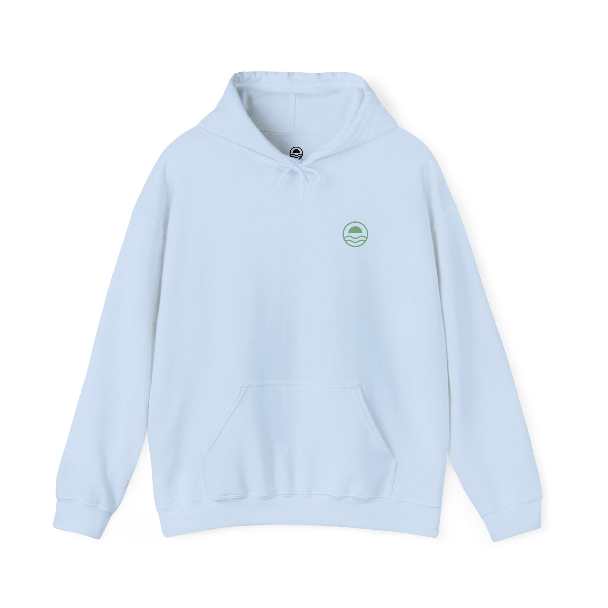 Hoodies For Women Trending Floral Dawn Breeze Green #en:color_light-blue,fr:couleur_bleu-clair