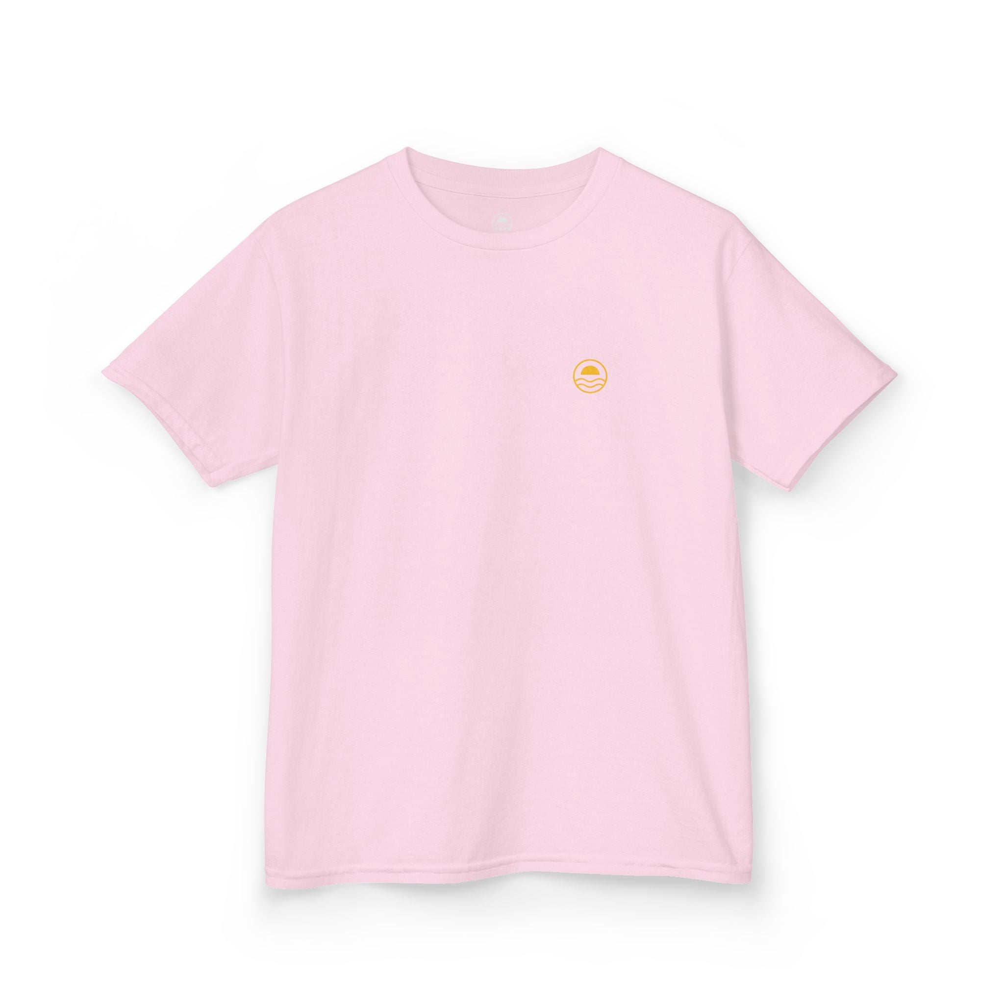 Kids Floral Hibiscus Tee Lemon Zest