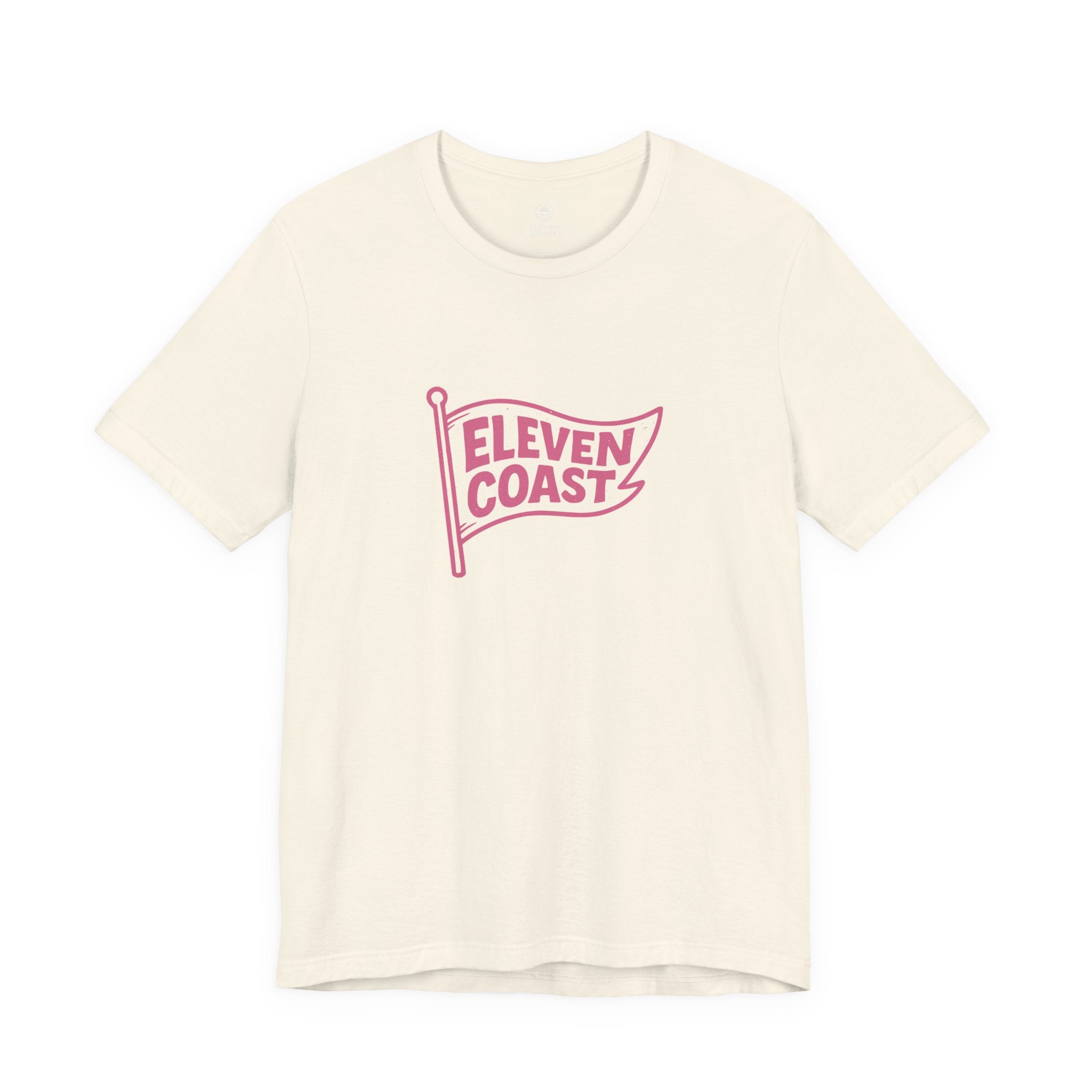 Men's Vintage Flag T-Shirt Pop Pink