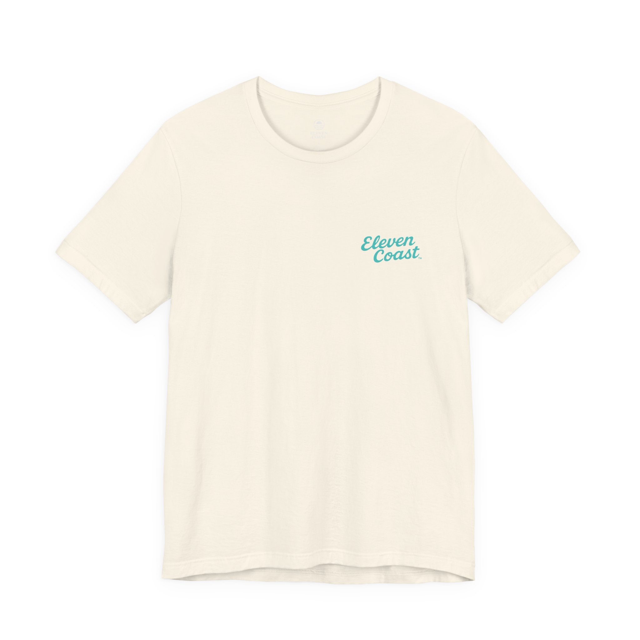 Men's Mint Aqua Surfboard T-Shirt