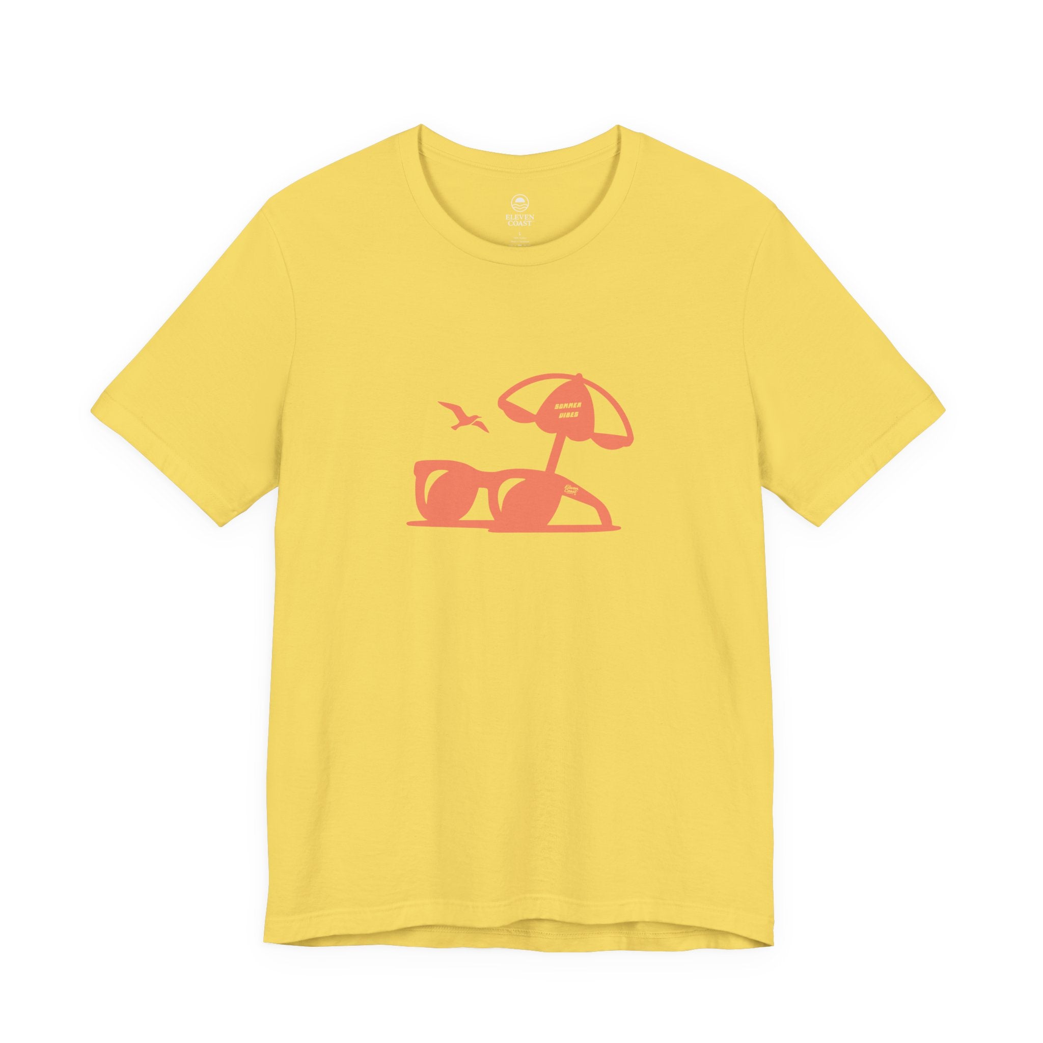 Summer Vibes T-Shirt For Women Orange