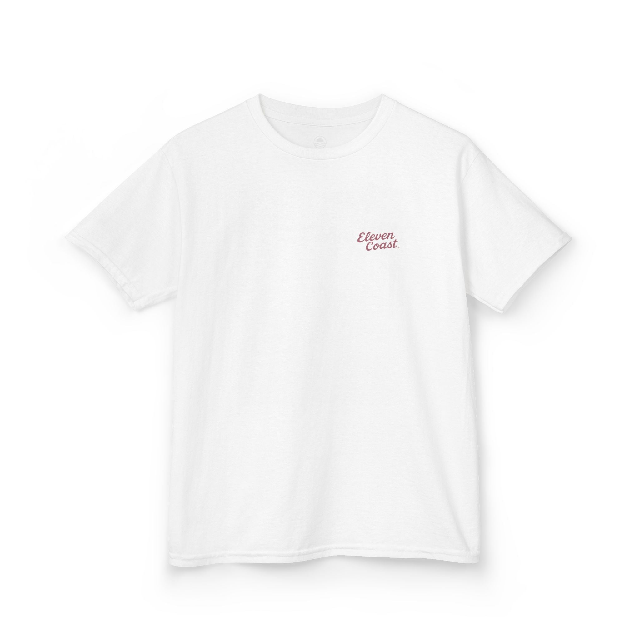 Kids Red Surfboard Tee Bold Design