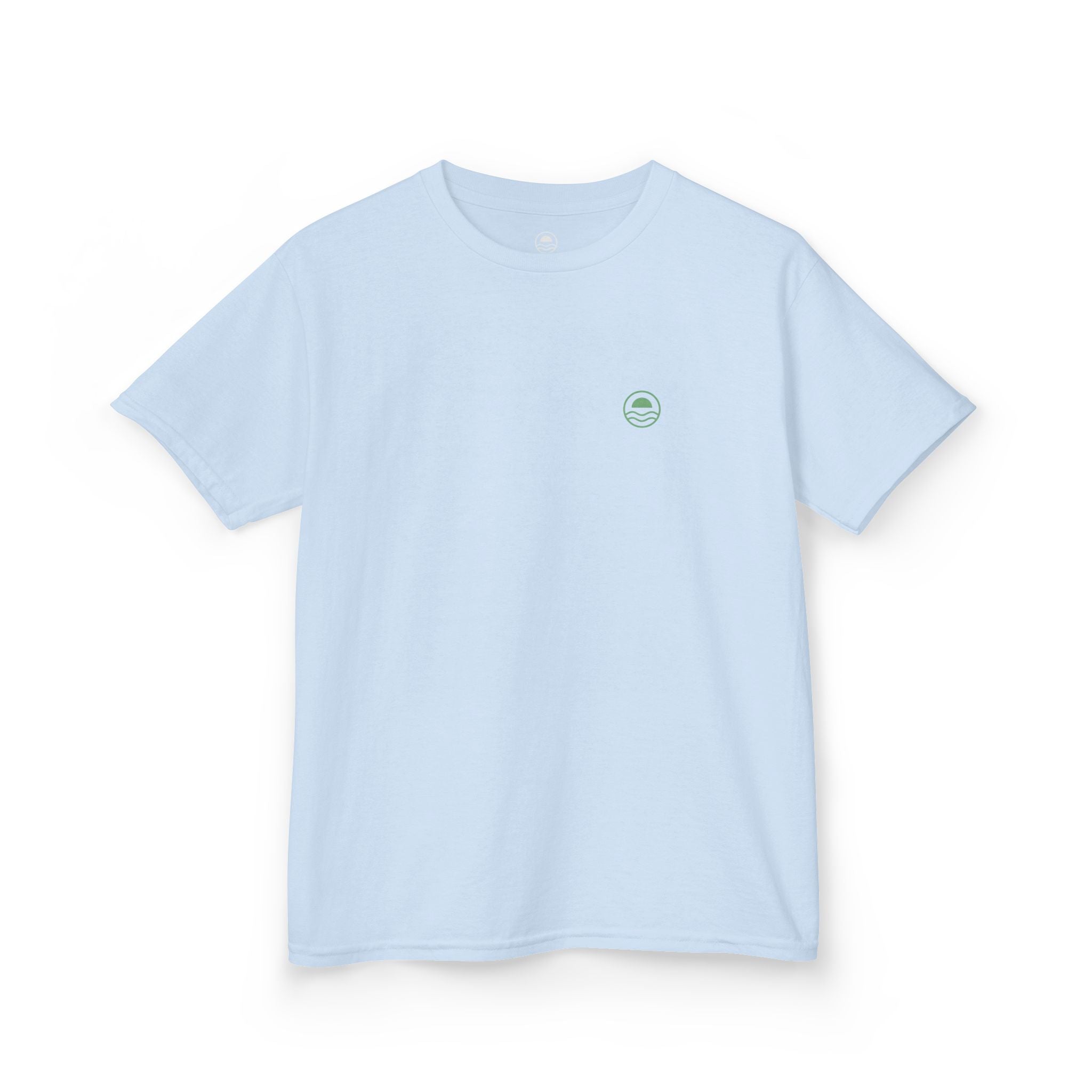 Kids Tropical Hibiscus Tee Green