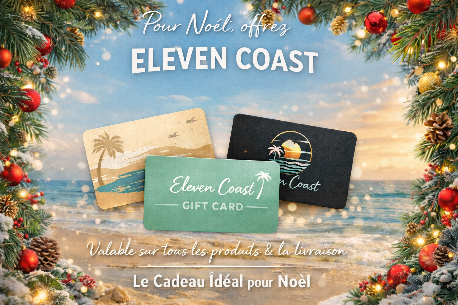 Carte Cadeau Eleven Coast