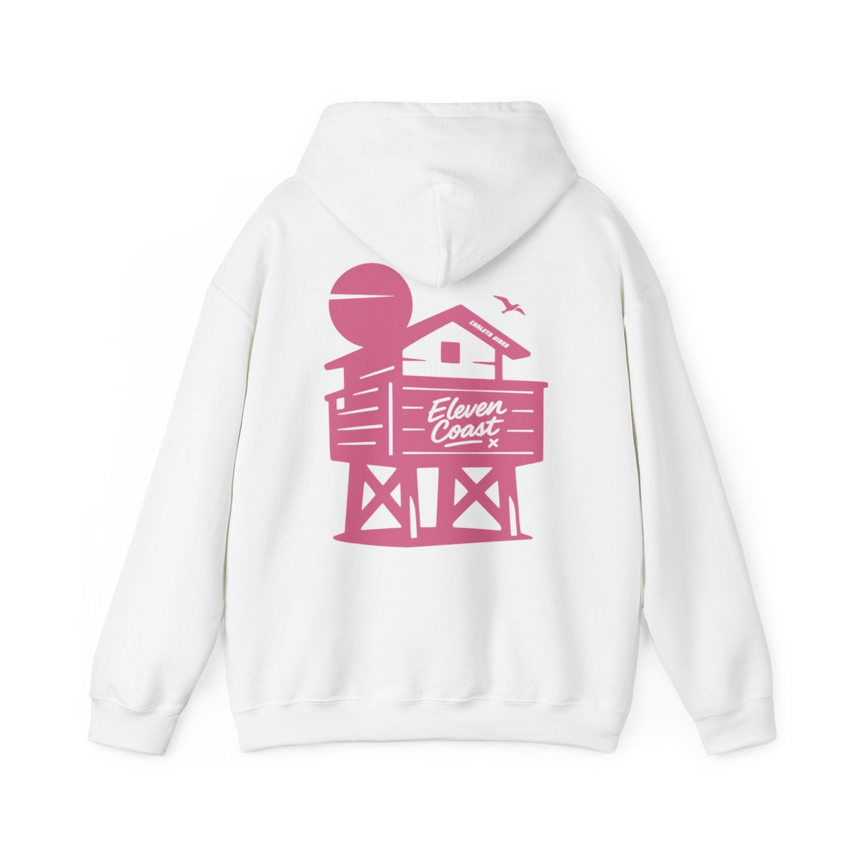 Men's Beach Chalet Hoodie Pop Pink