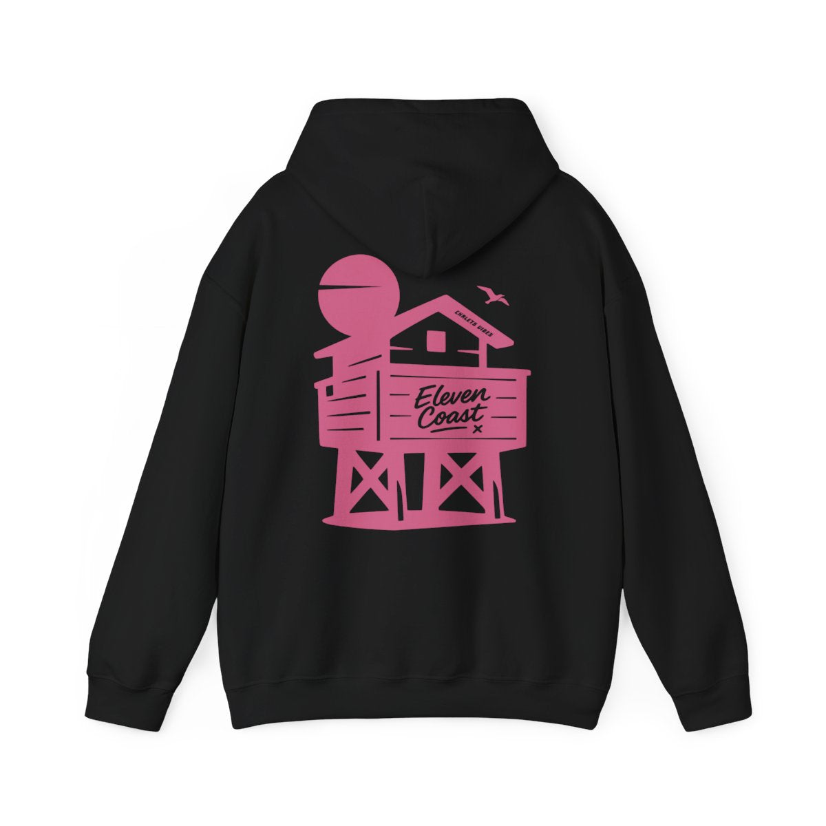 Men's Beach Chalet Hoodie Pop Pink