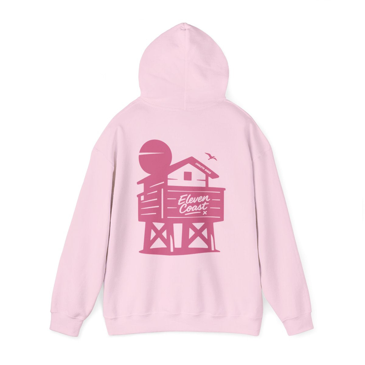Men's Beach Chalet Hoodie Pop Pink