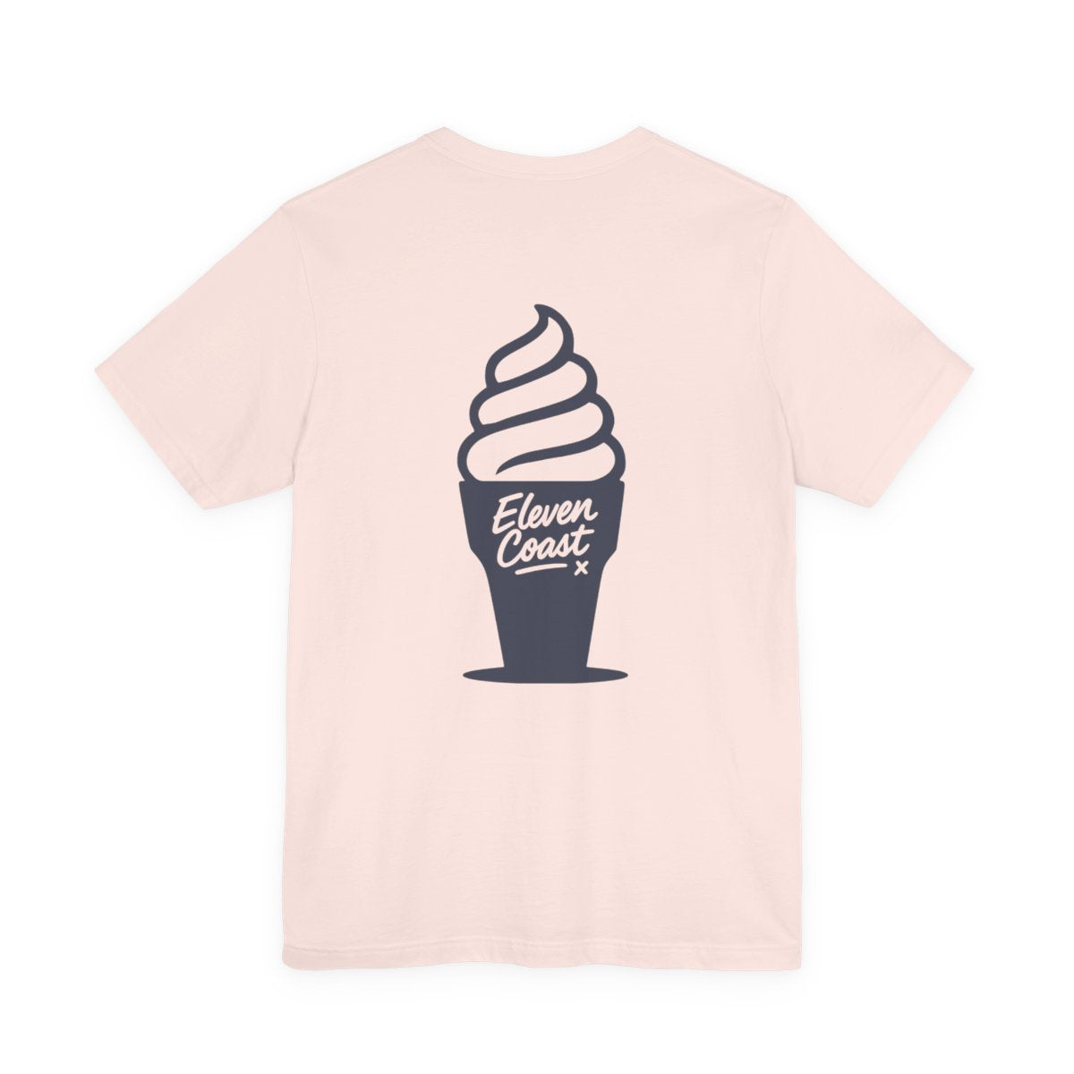 Navy Ice Cream Silhouette T-Shirt Women