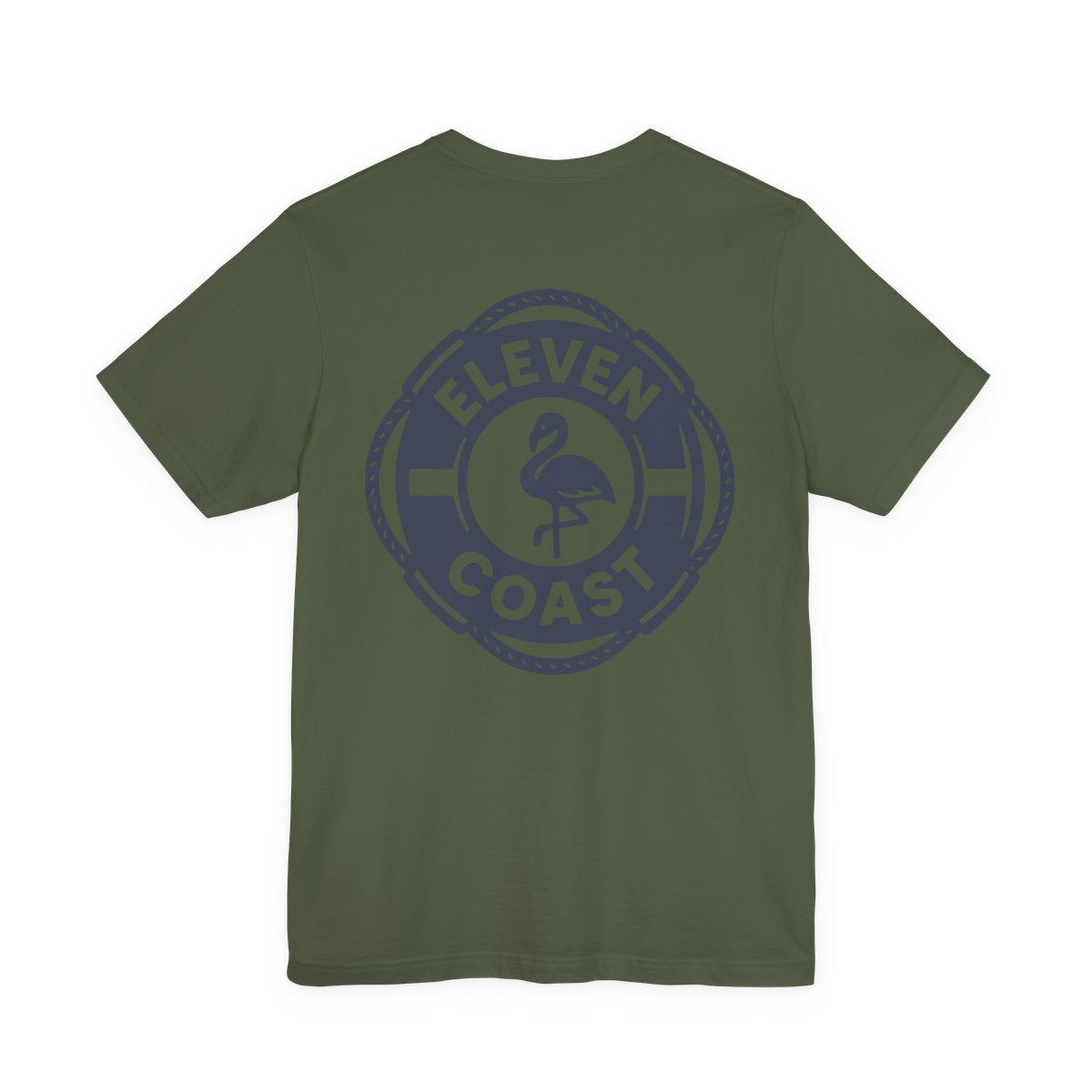 Navy Flamingo Life Preserver T-Shirt Men