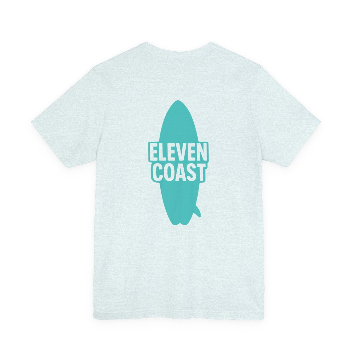 Men's Mint Aqua Surfboard T-Shirt