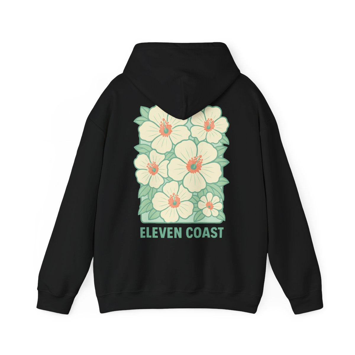 Hoodies For Women Trending Floral Dawn Breeze Green #en:color_black,fr:couleur_noir