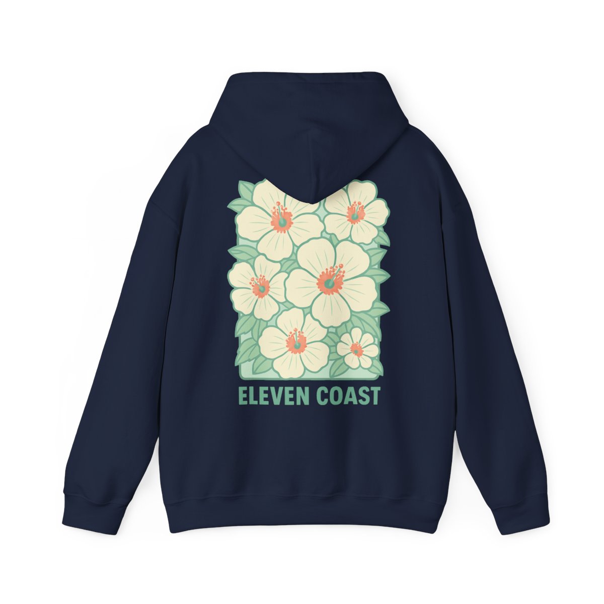 Hoodies For Women Trending Floral Dawn Breeze Green #en:color_navy,fr:couleur_bleu-marine