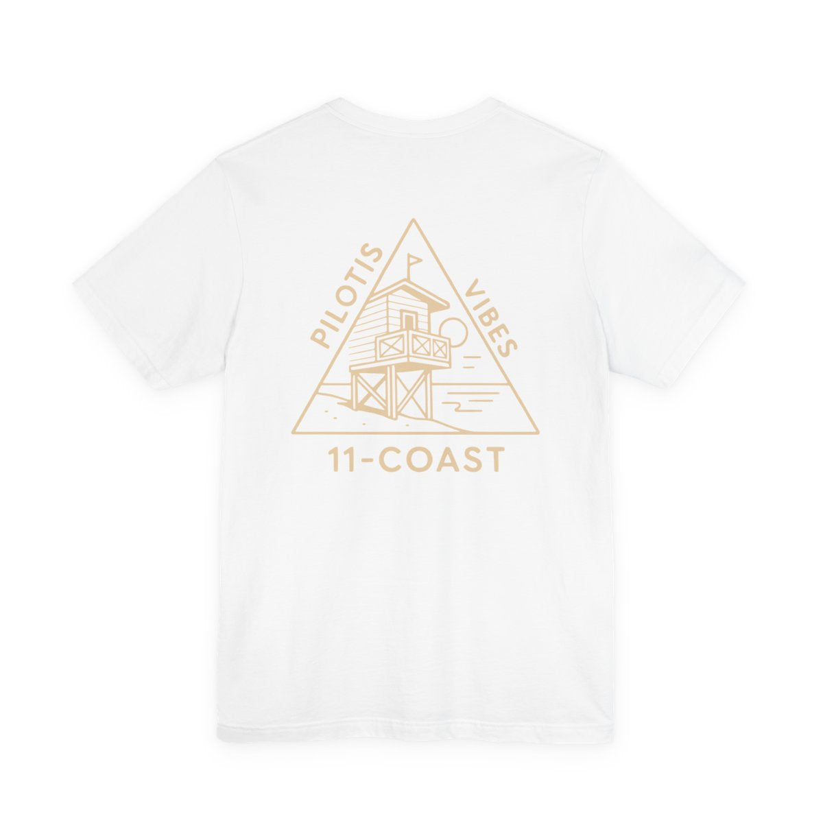 Men's Pilotis Vibes Beach Hut T-Shirt