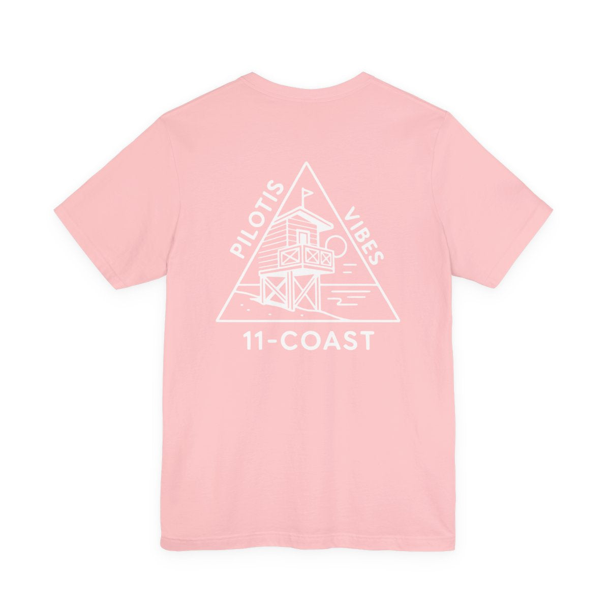 Mens Pilotis Vibes T-Shirt Geometric Badge