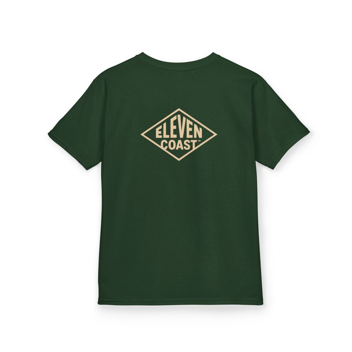 Kids Geometric Logo Tee Sand Beige