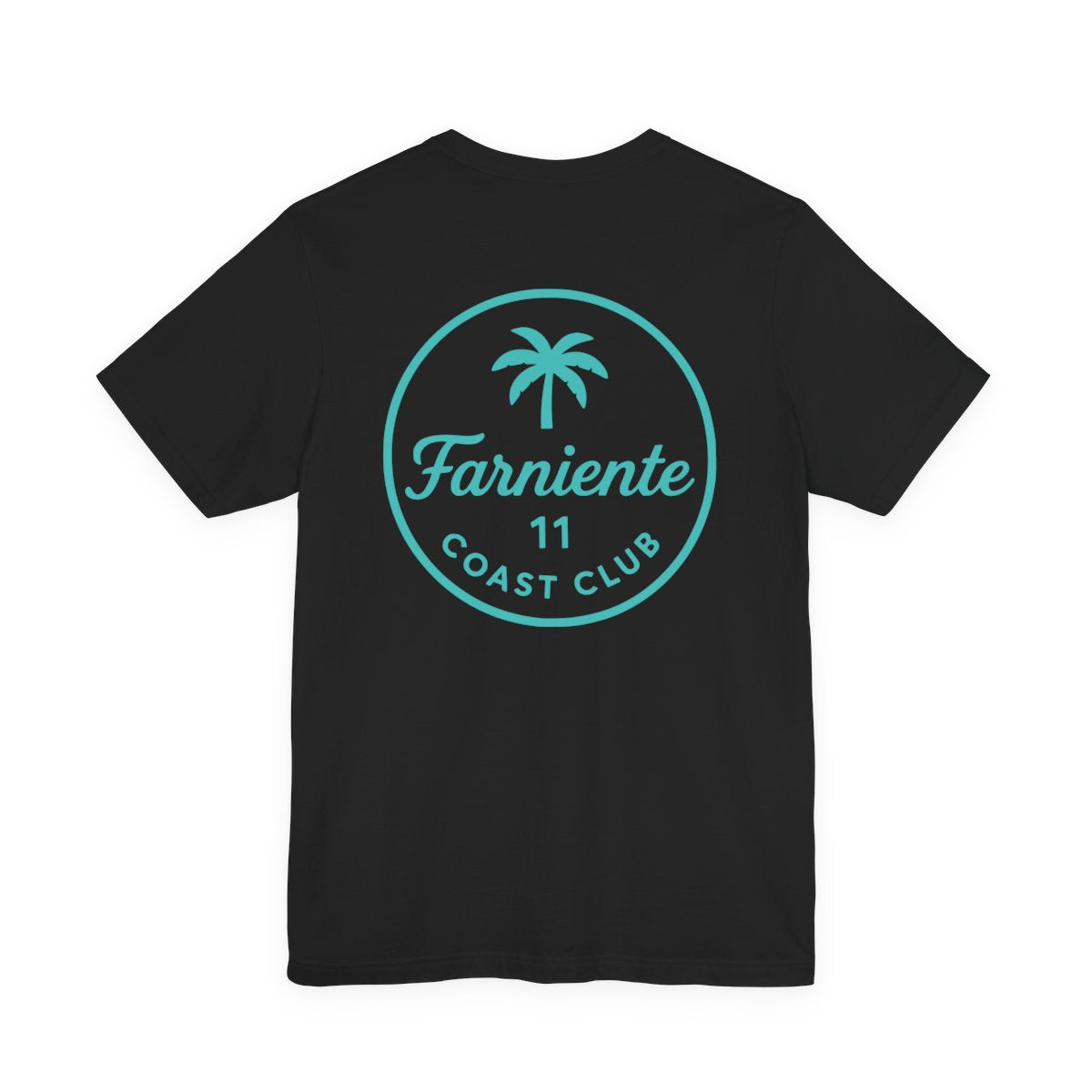Men's Mint Aqua Farniente Badge T-Shirt