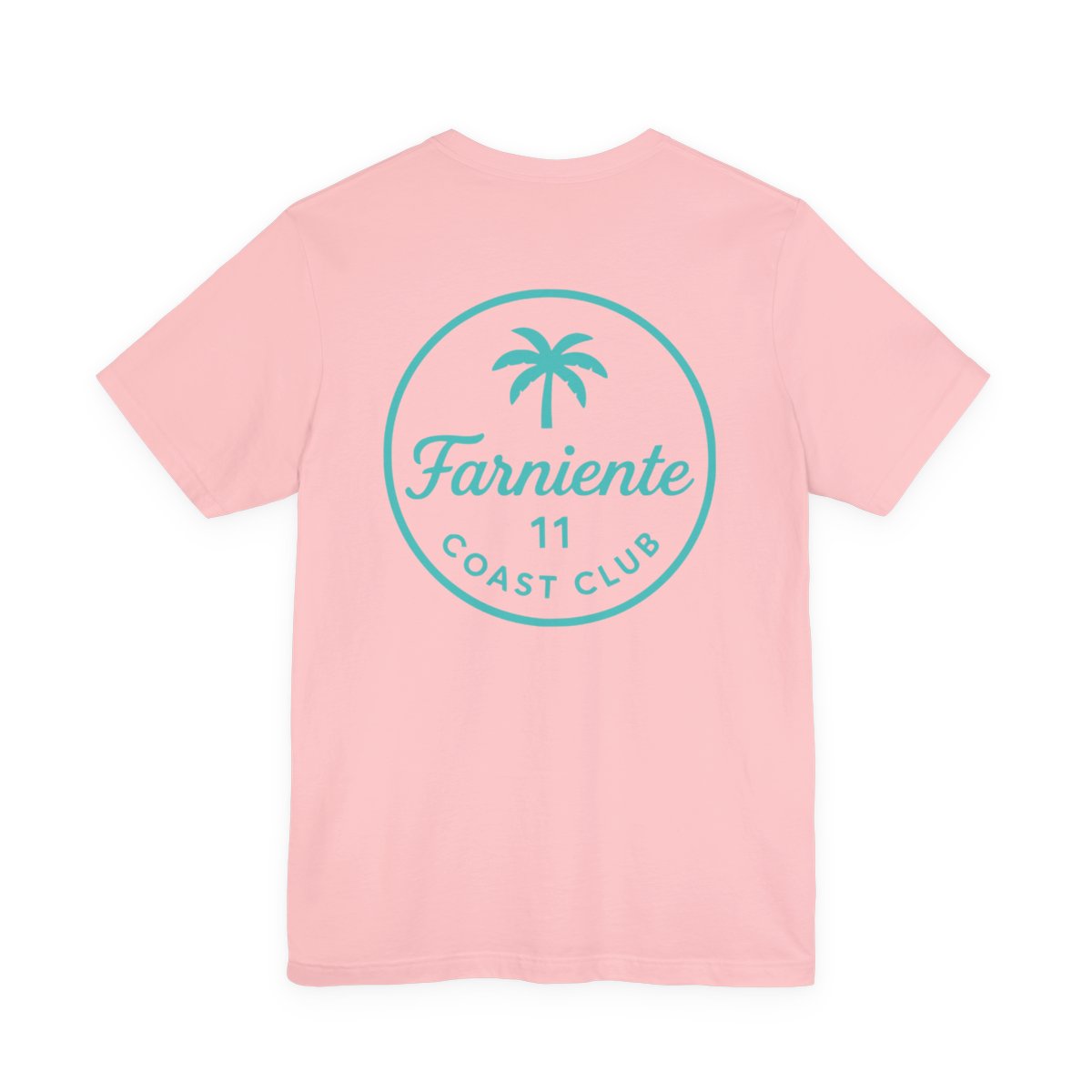 Men's Mint Aqua Farniente Badge T-Shirt