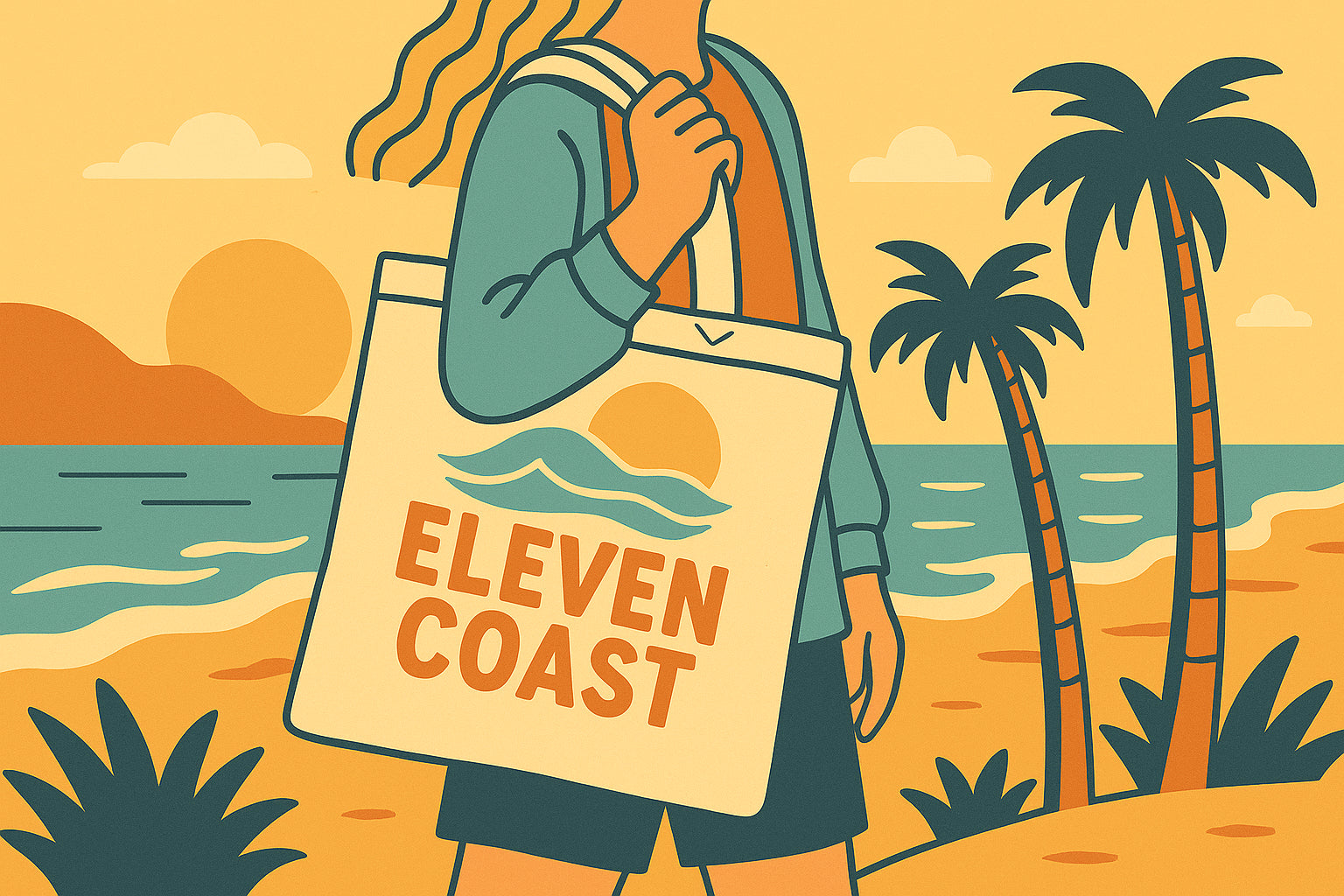 Tote bags made for relaxed everyday coastal living with soul and simplicity