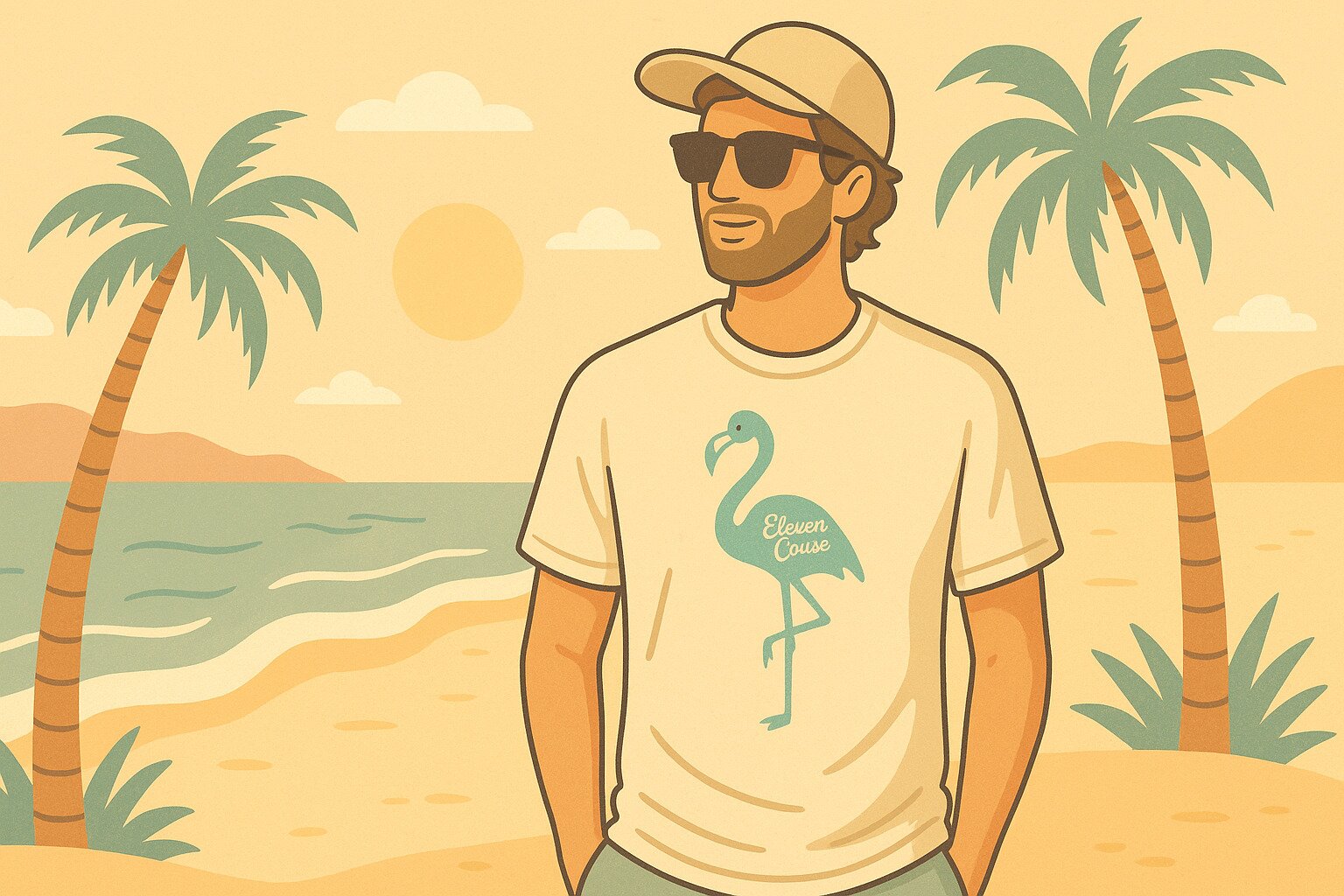 Men essentials with tees and hoodies designed for laid-back everyday coastal style