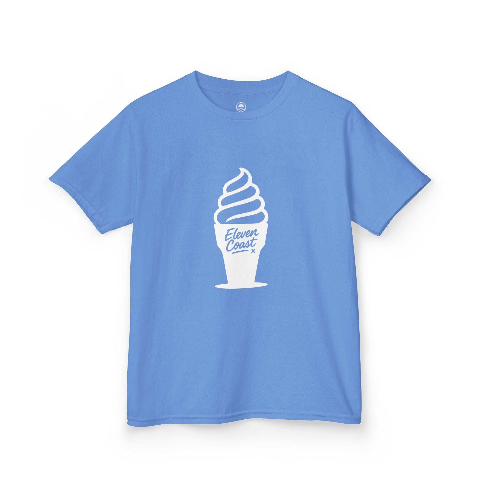 Kids Soft-Serve Ice Cream Tee White 