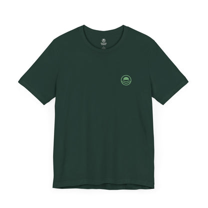 T Shirt For Men Fashion Floral Design Green 