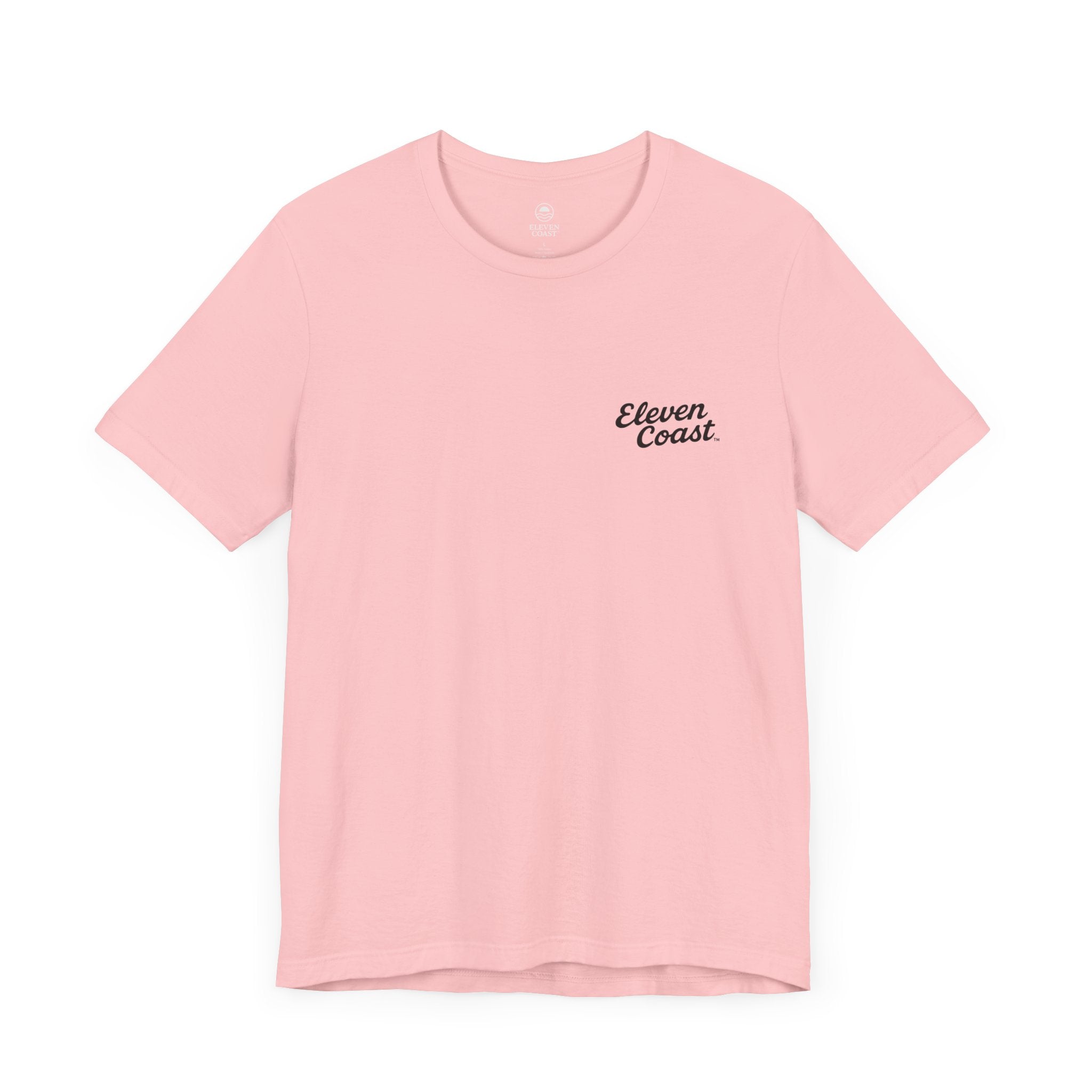 Black Script T-Shirt For Women Comfort #en:color_pink,fr:couleur_rose