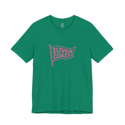 Men's Vintage Flag T-Shirt Pop Pink 