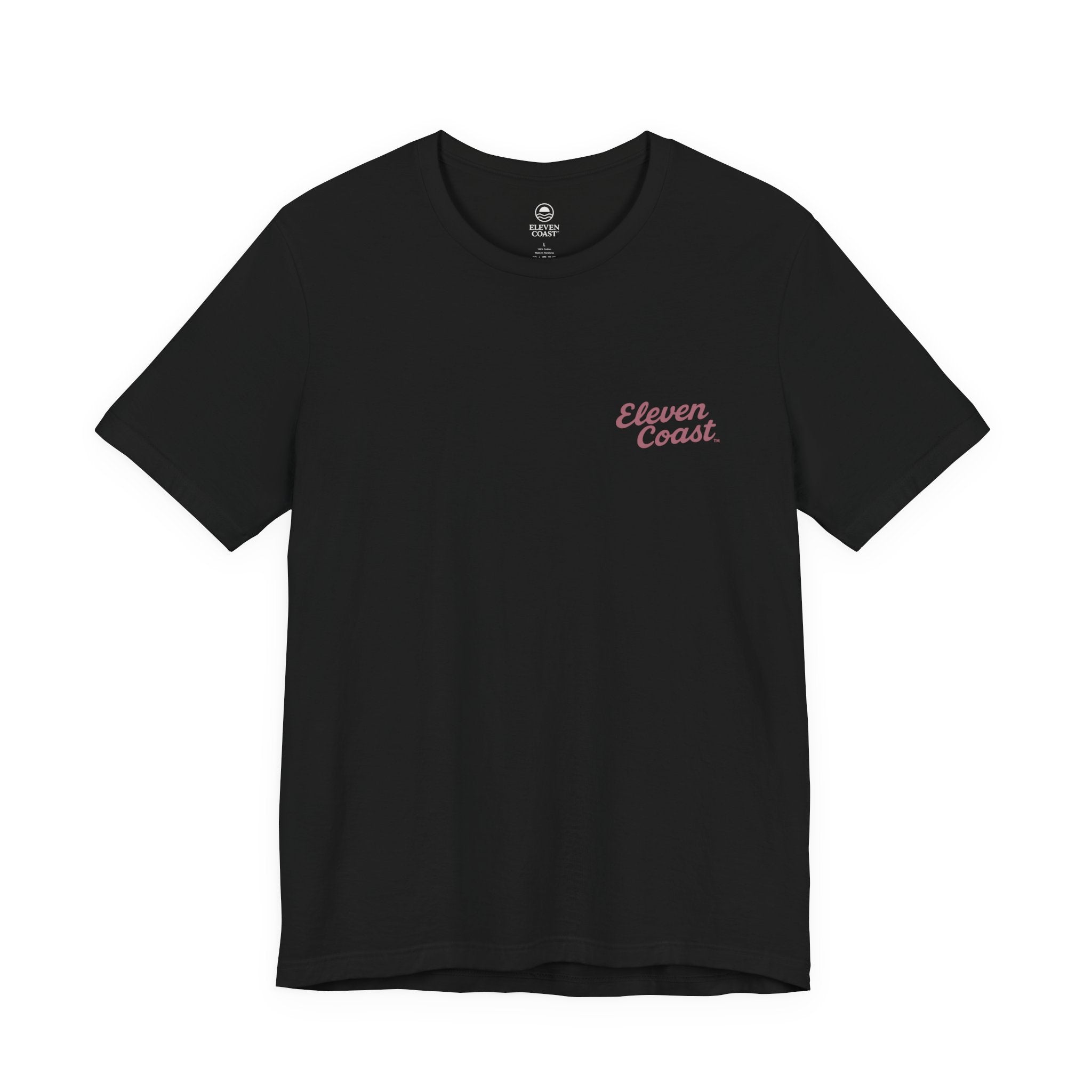 Mens Rosewood Red Surfboard T-Shirt #en:color_black,fr:couleur_noir