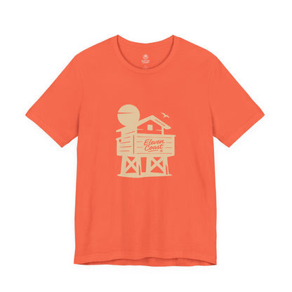 Beach Chalet T-Shirt Women Sand Beige 