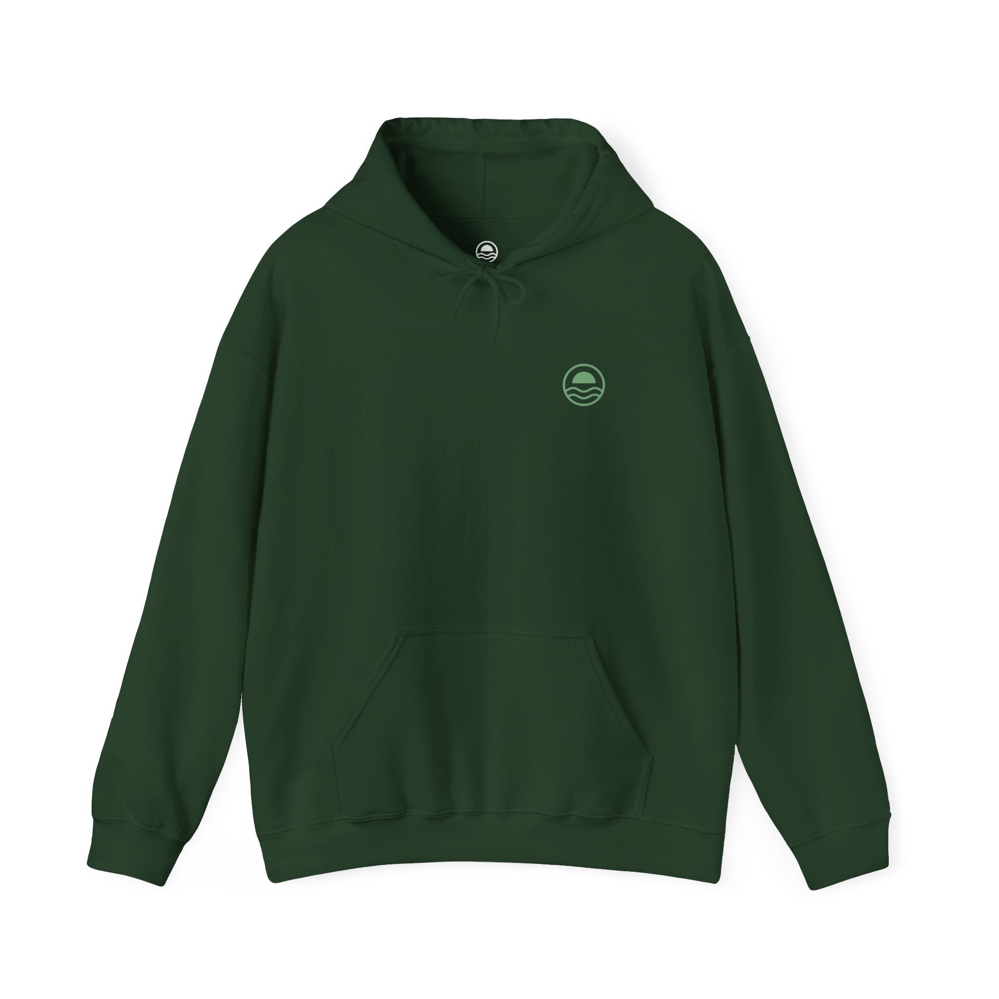 Hoodies For Women Trending Floral Dawn Breeze Green #en:color_forest-green,fr:couleur_vert-foret