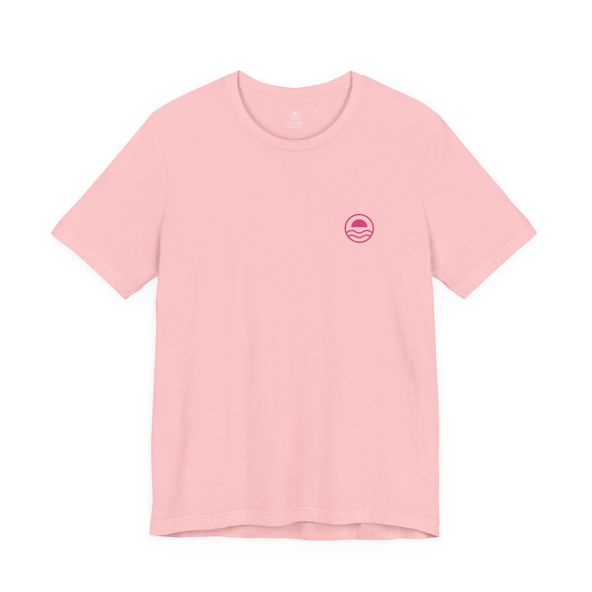Heron Sunset T-Shirt For Men Pink 
