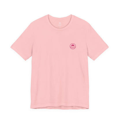 Heron Sunset T-Shirt For Men Pink 